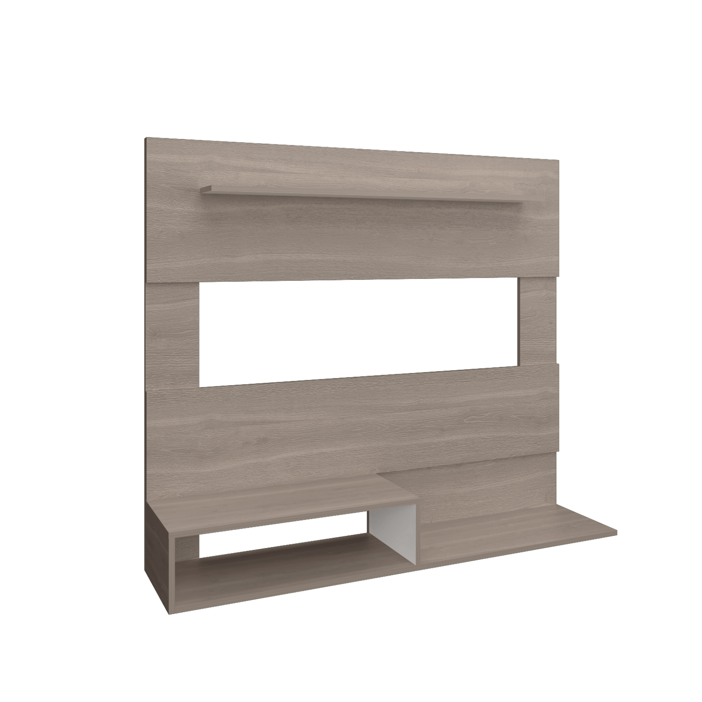 Panel Tv Beijing 120X140X31 Rta Bardolino Blanco