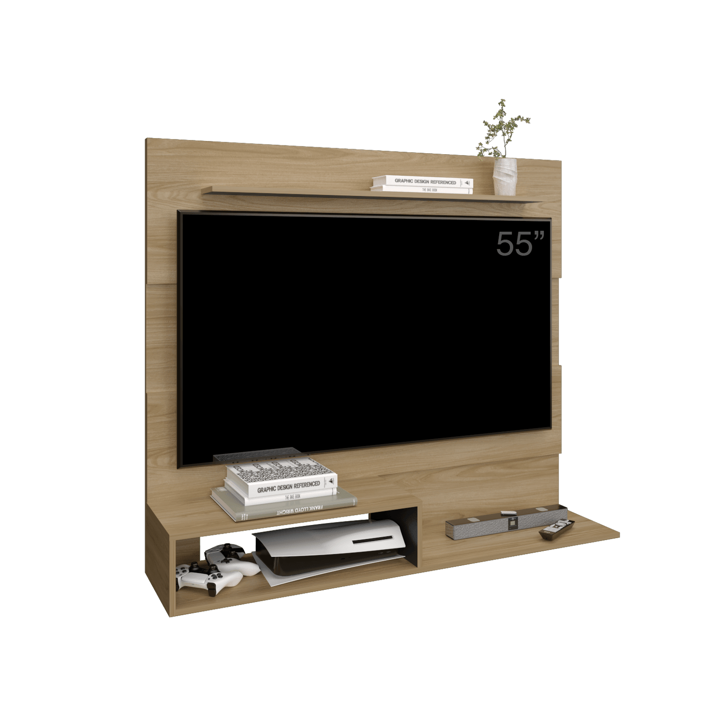 Panel Tv Beijing 120X140X31Rta Fresno Wengue