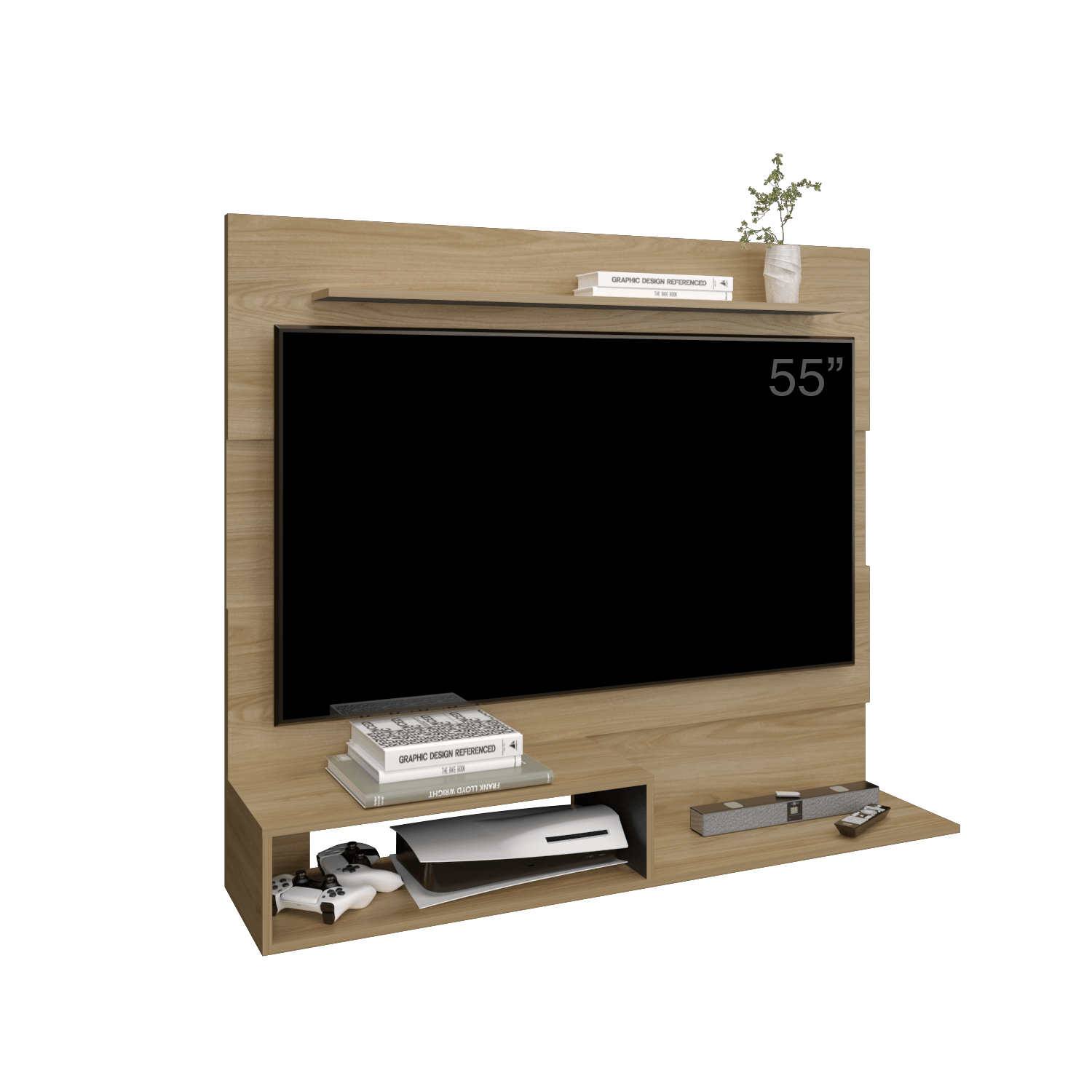 Panel Tv Beijing 120X140X31Rta Fresno Wengue