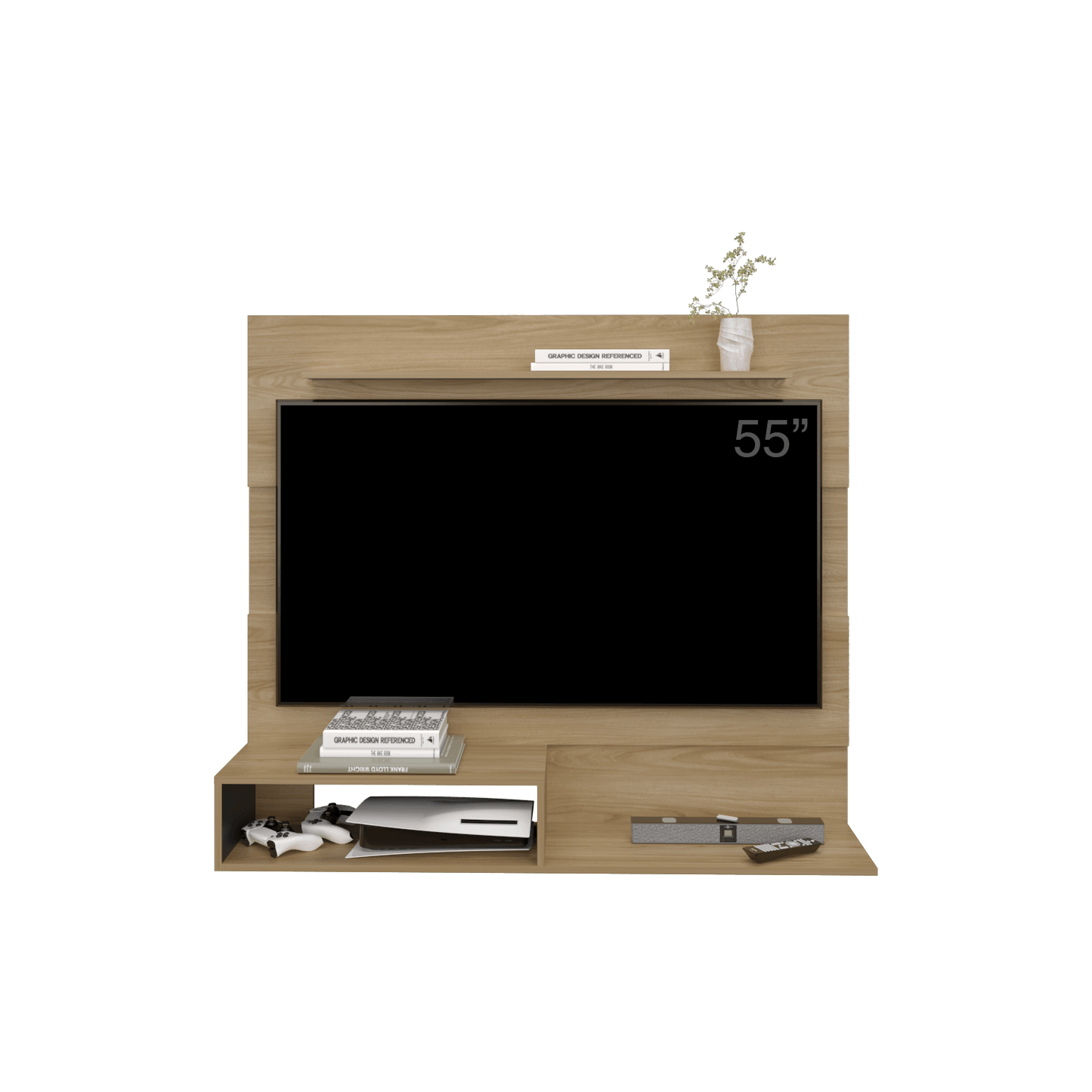 Panel Tv Beijing 120X140X31Rta Fresno Wengue