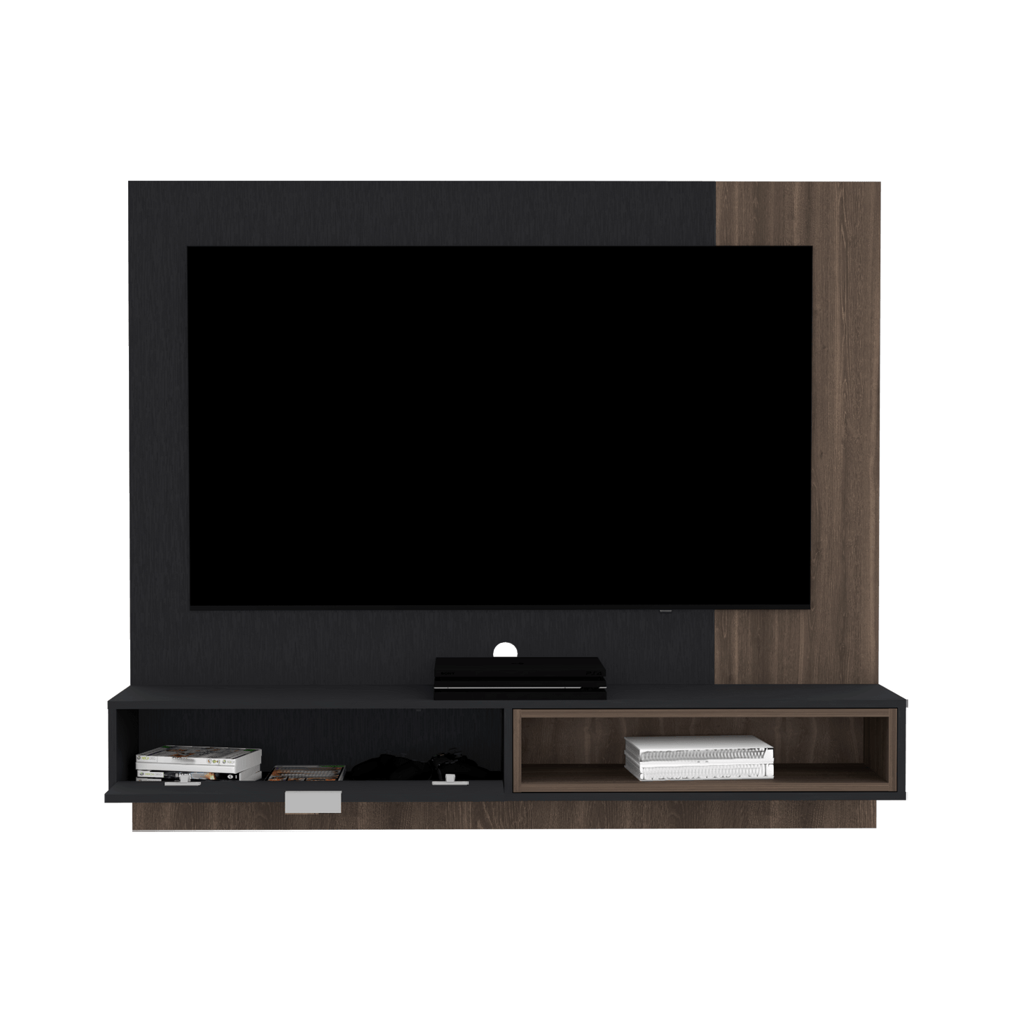 Panel De Tv 60'' Funes Rta Wengue Milan