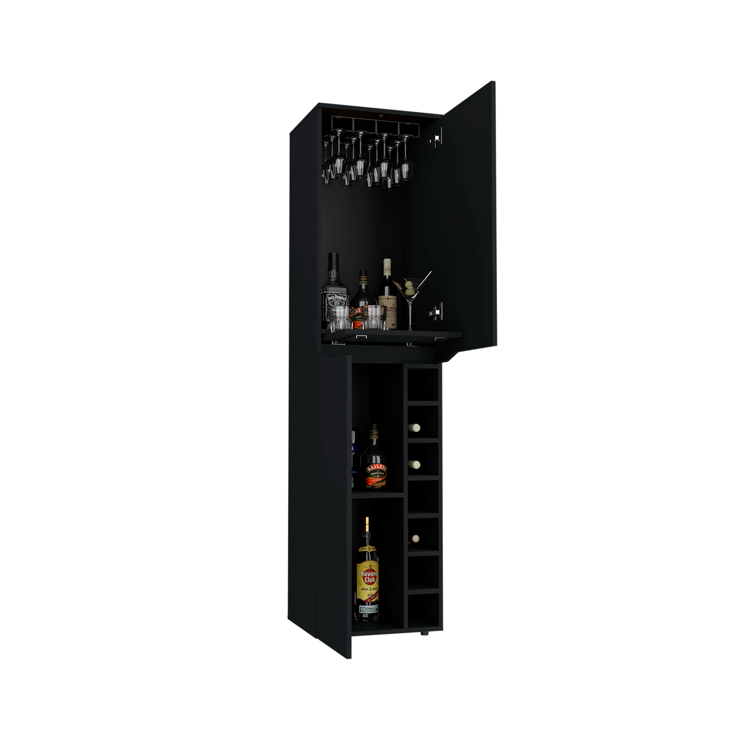 Mueble Bar Alto Obregon Rta Wengue