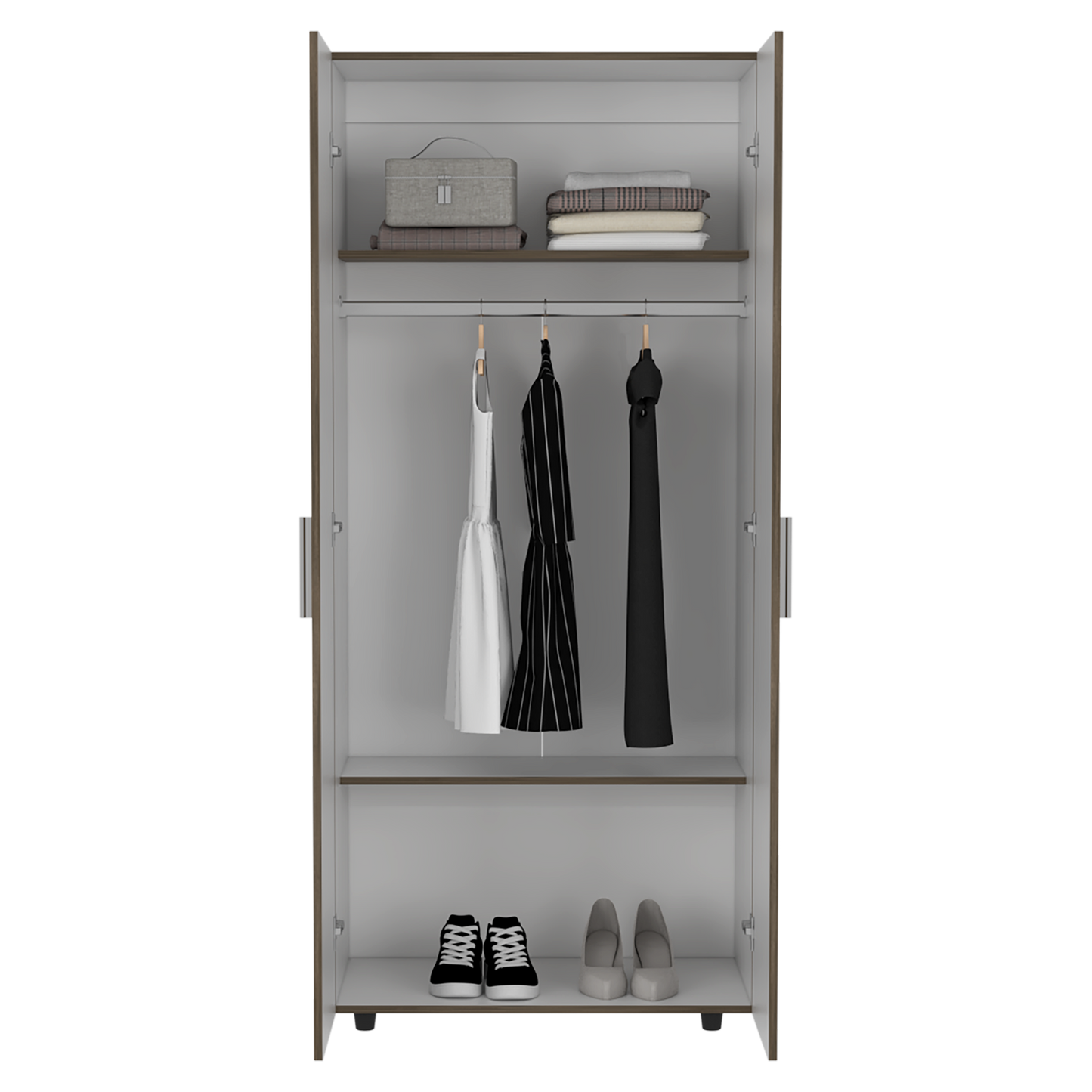 Closet Hogar 180 X 80 X 48 Rta Bellota + Blanco