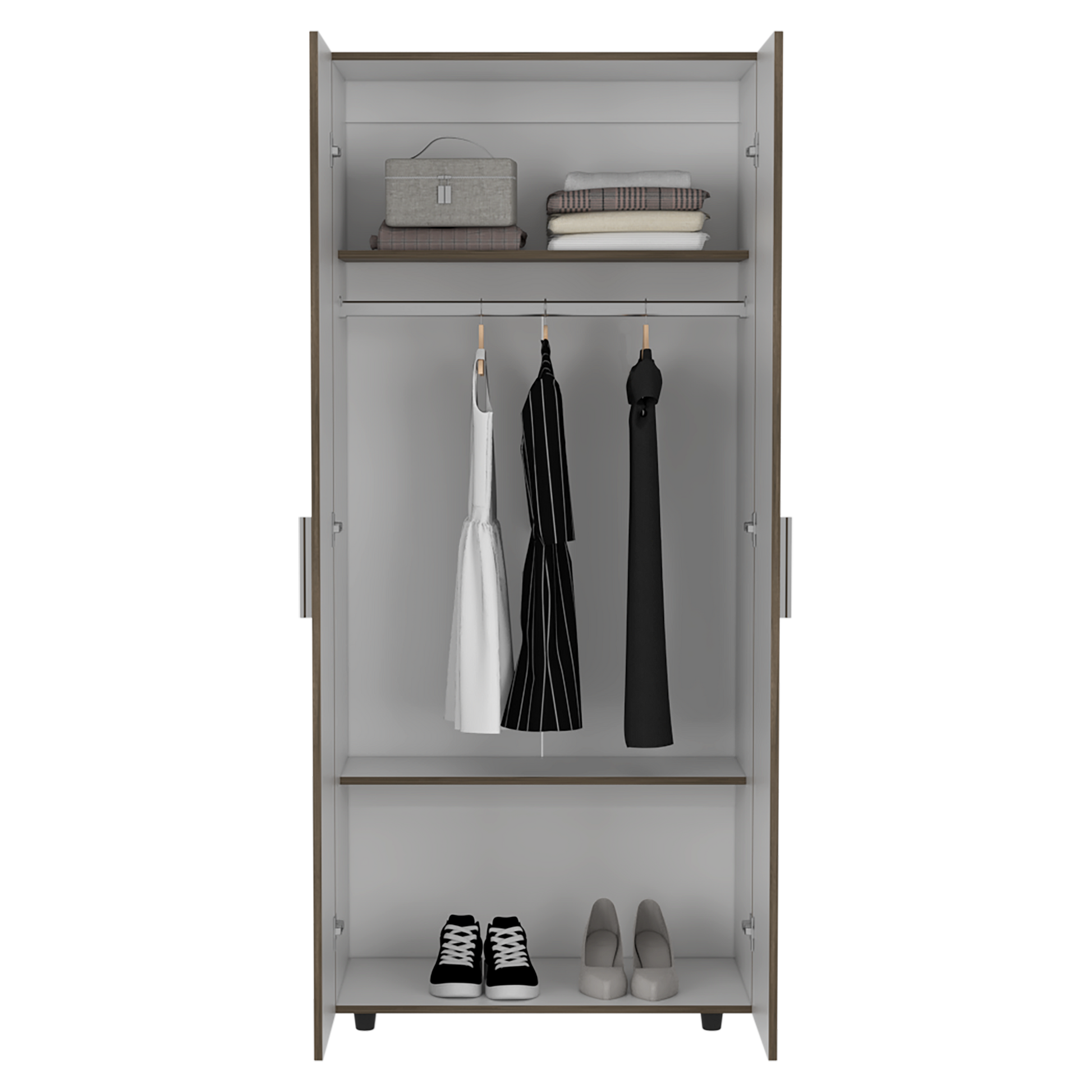 Closet Hogar 180 X 80 X 48 Rta Bellota + Blanco