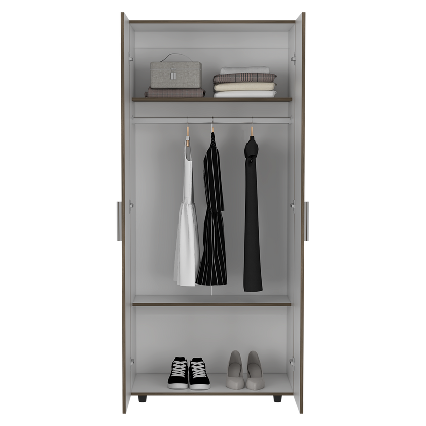 Closet Hogar 180 X 80 X 48 Rta Bellota + Blanco