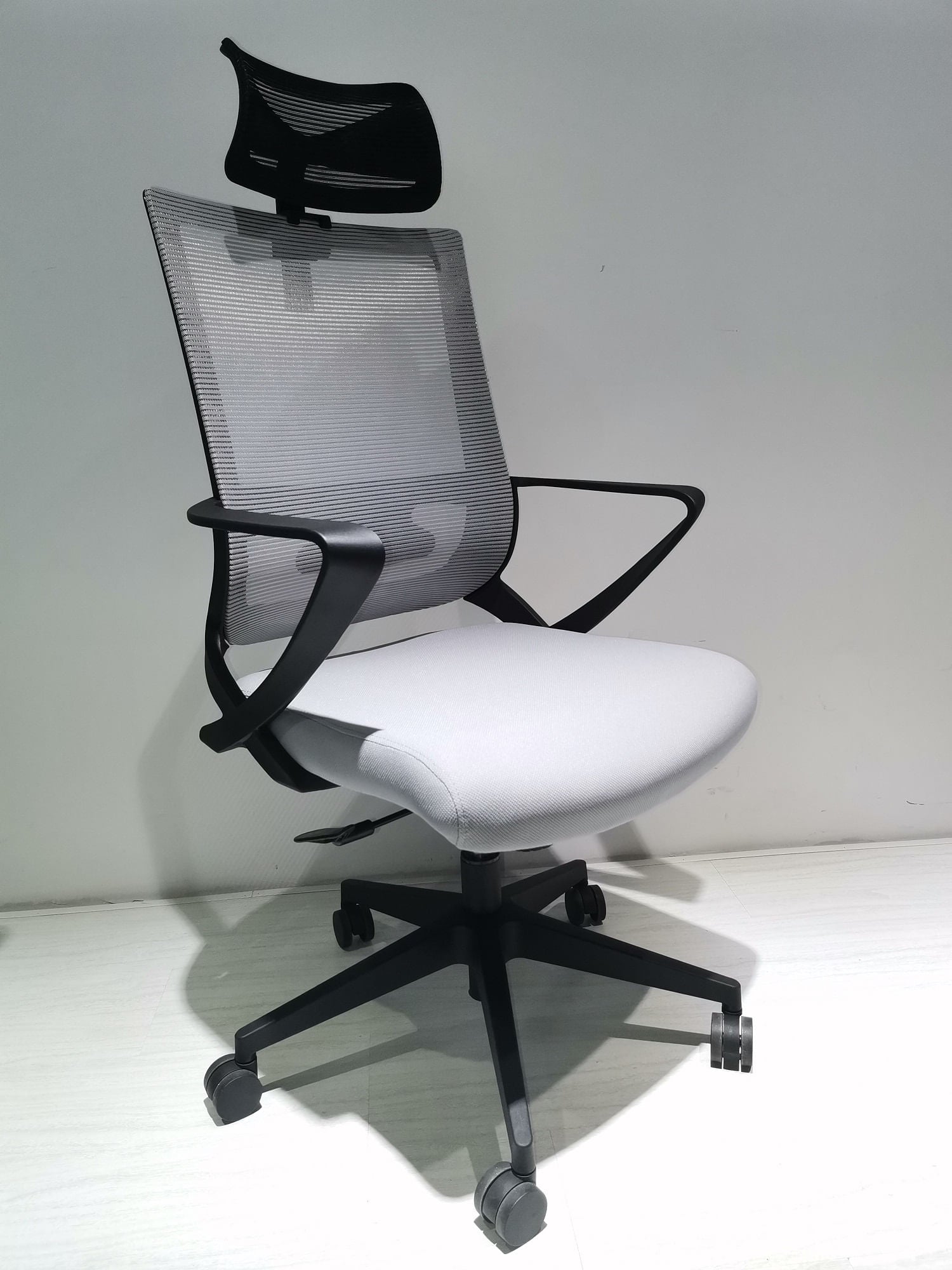 Silla Escritorio Alice Negro Gris