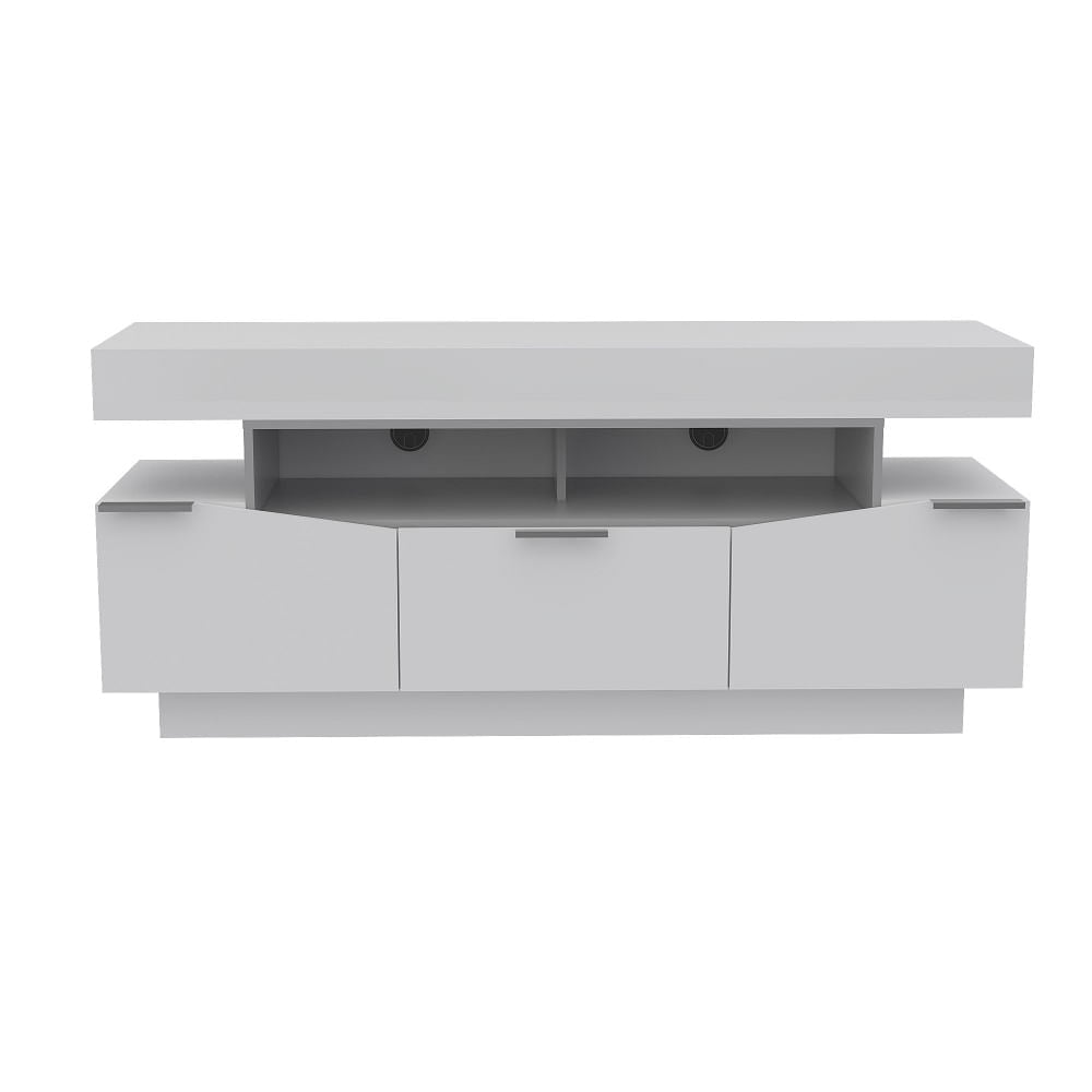 Rack Para Tv Porto Blanco+Plomo
