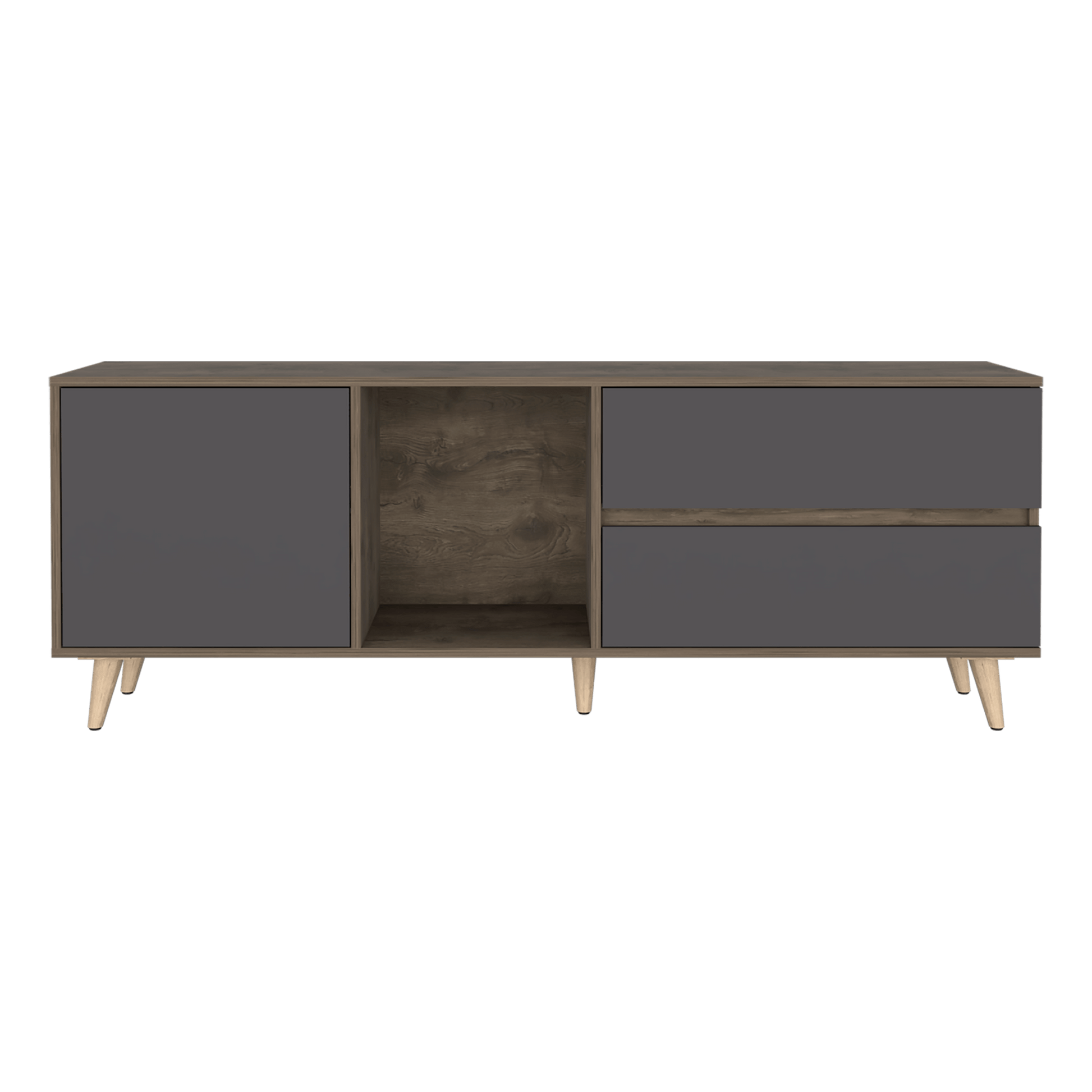 Rack Para Tv 65'' Salem Rta Bellota Plomo