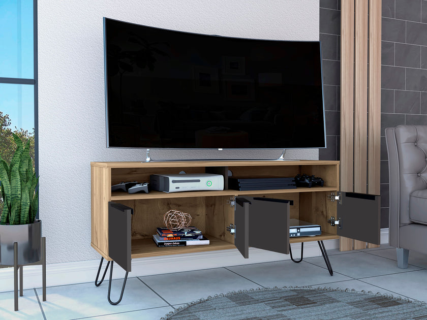 Mueble Para Tv Vegas Rta Duna + Plomo