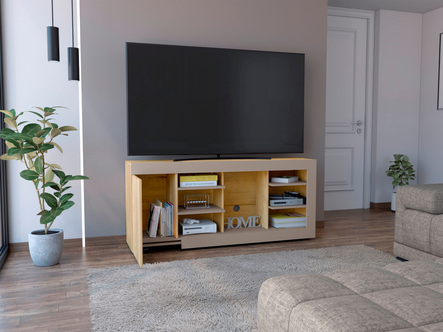 Rack Para Tv 65'' Solaris 150 Rta Duna Taupe