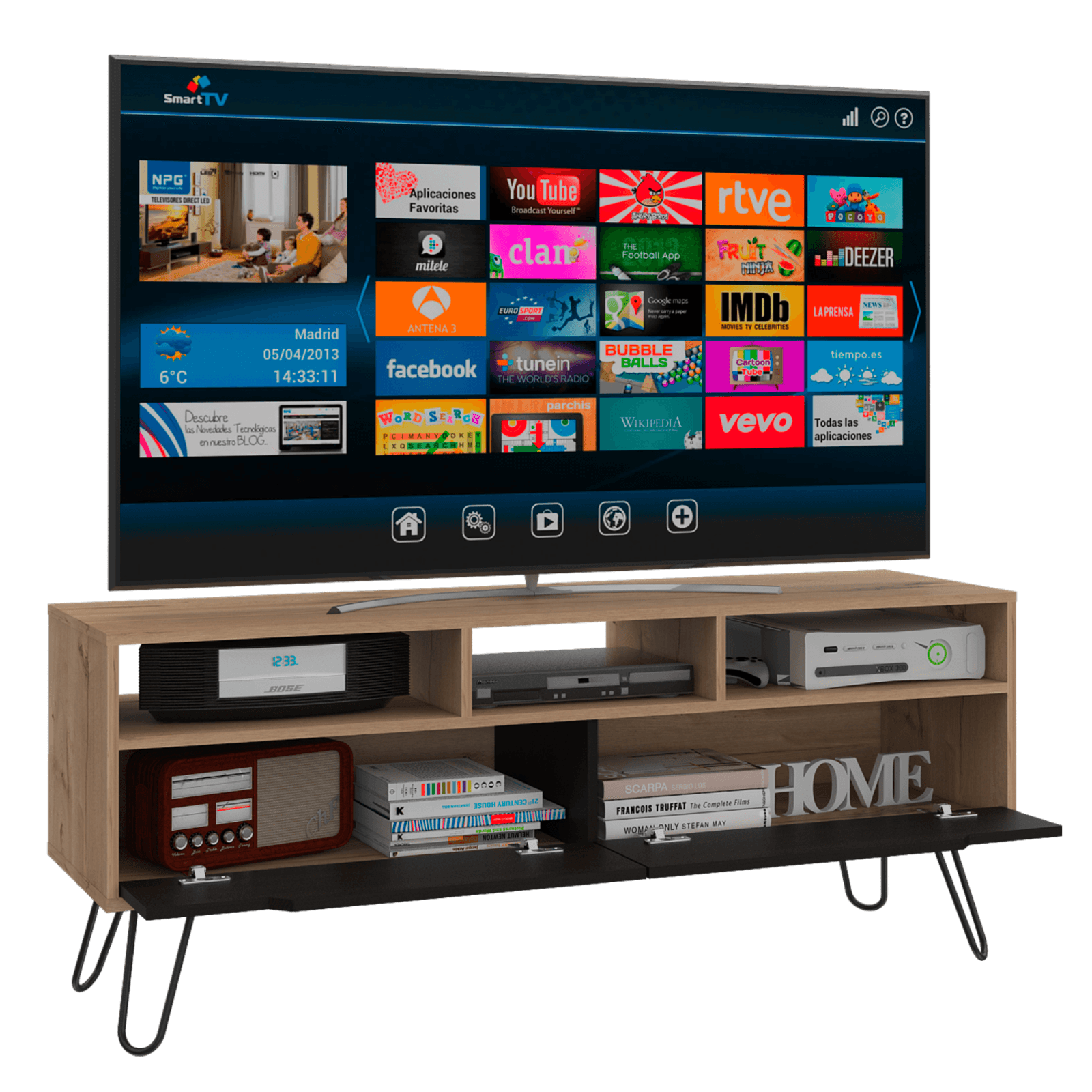 Rack Tv Audra Rta Duna Wengue