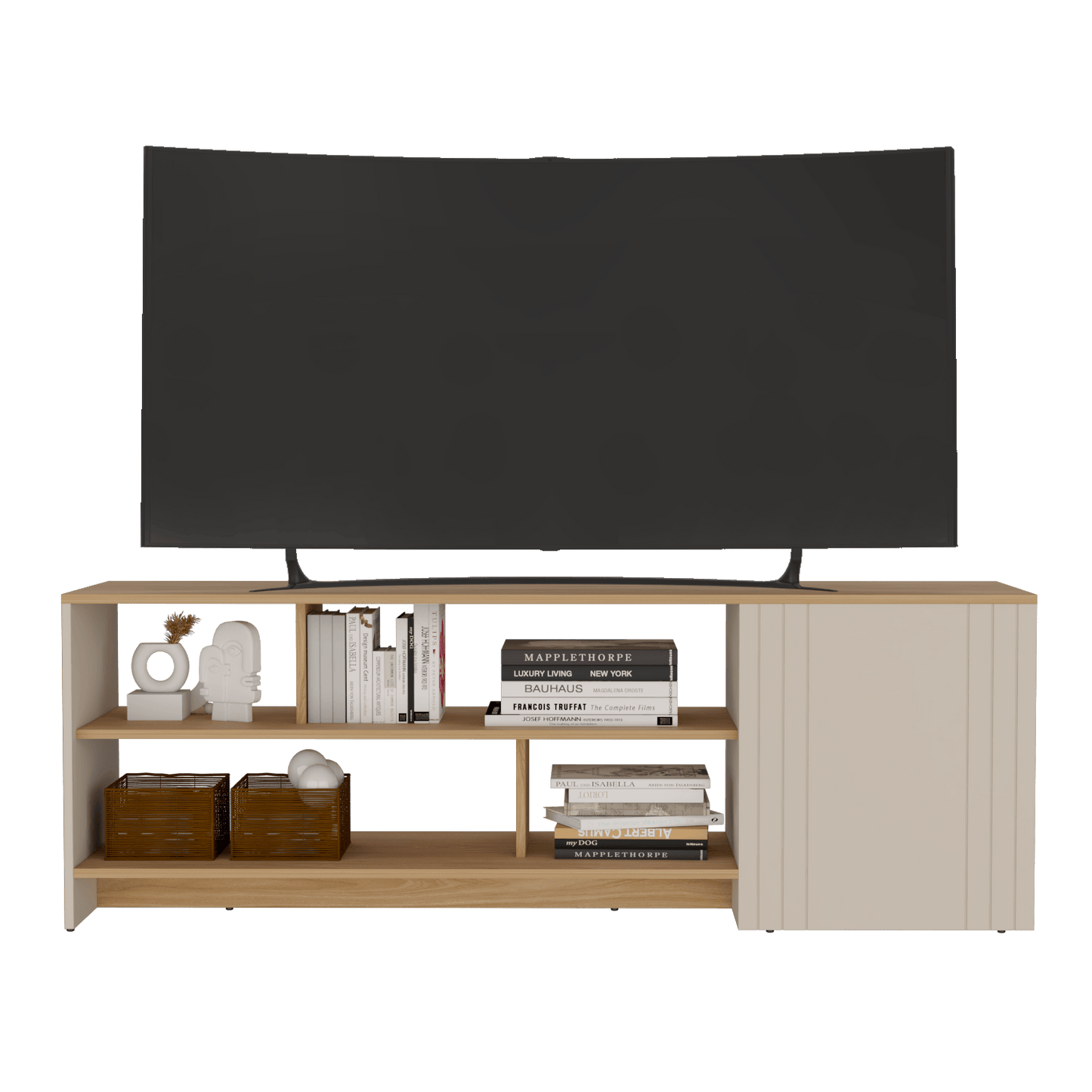 Rack Para Tv Arion 56X160X36 Rta Fresno Eu + Capri