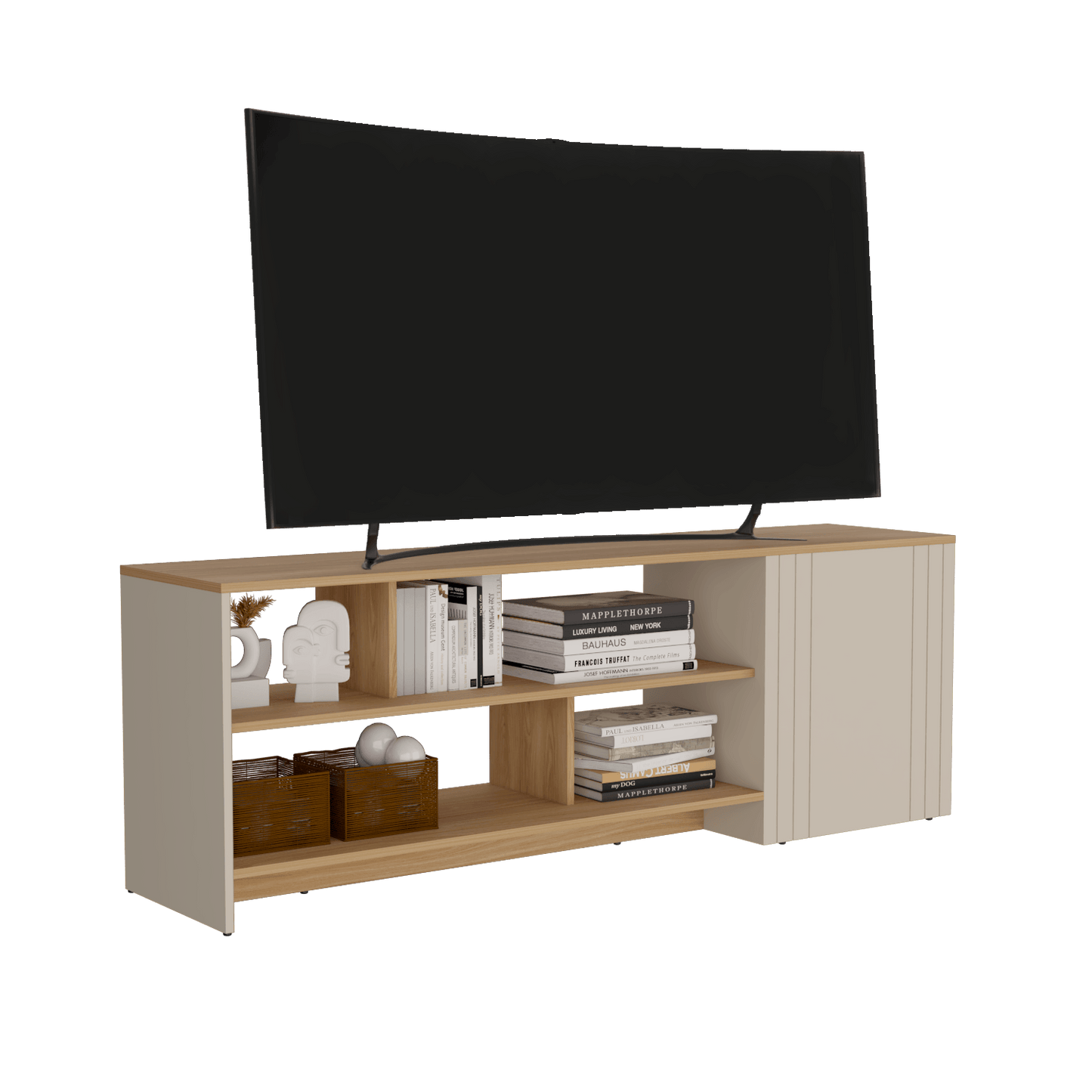 Rack Para Tv Arion 56X160X36 Rta Fresno Eu + Capri