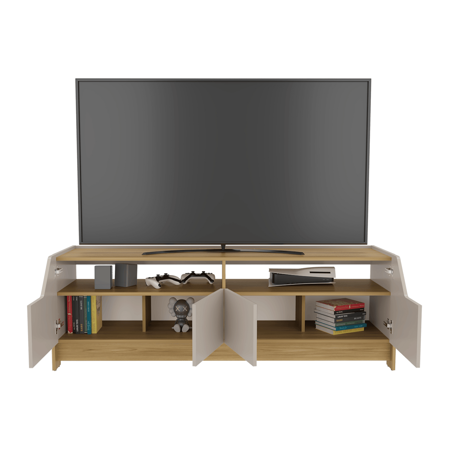 Rack Para Tv Holt 56X163X42 Rta Fresno Eu + Capri