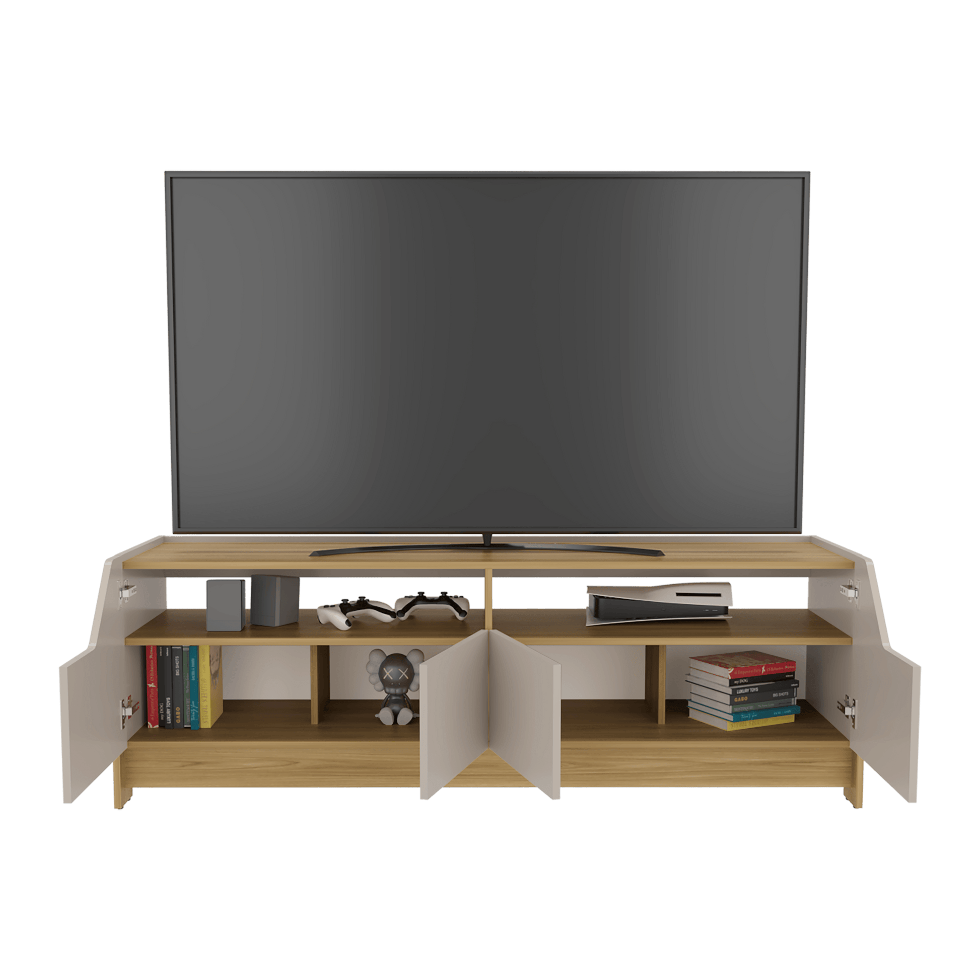Rack Para Tv Holt 56X163X42 Rta Fresno Eu + Capri