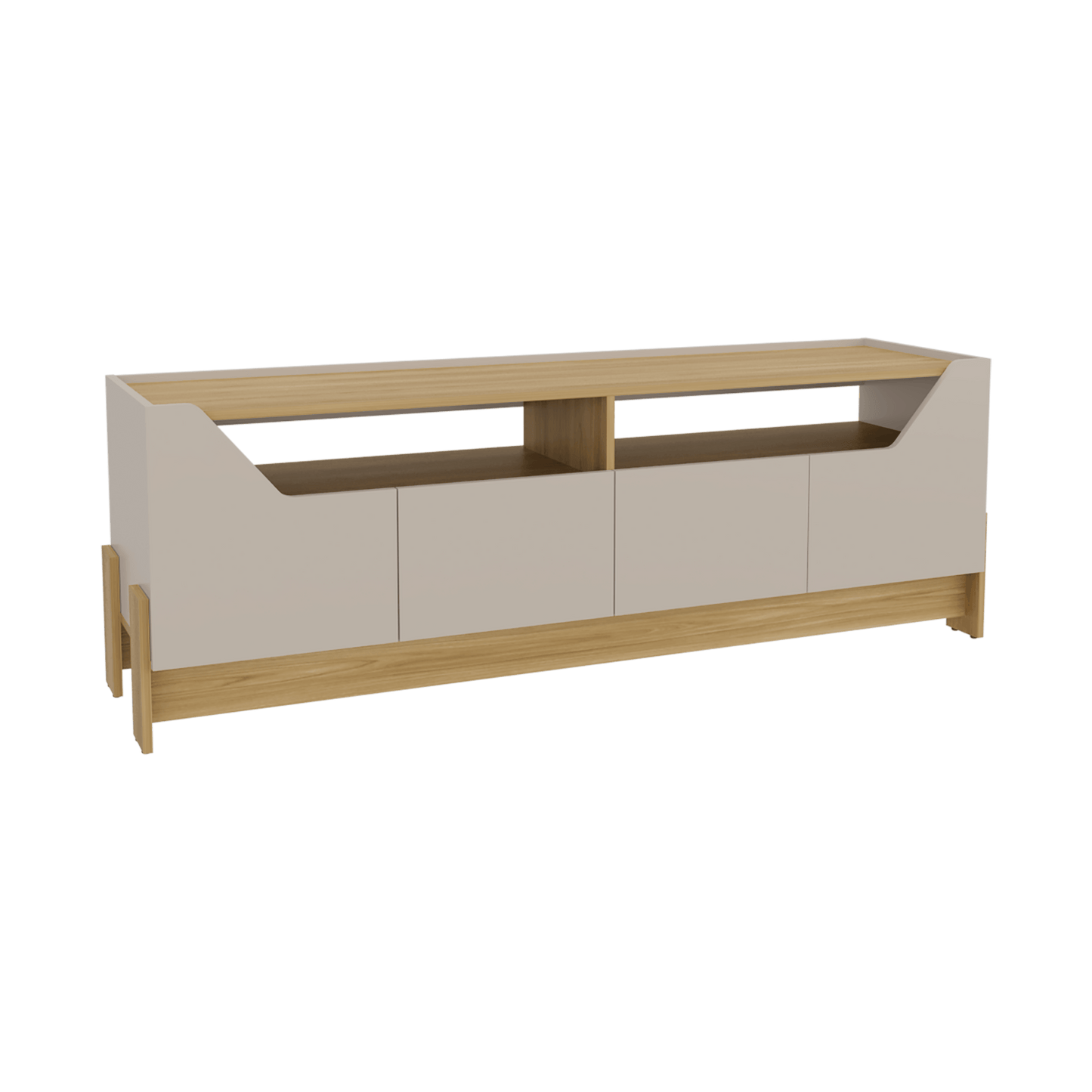 Rack Para Tv Holt 56X163X42 Rta Fresno Eu + Capri