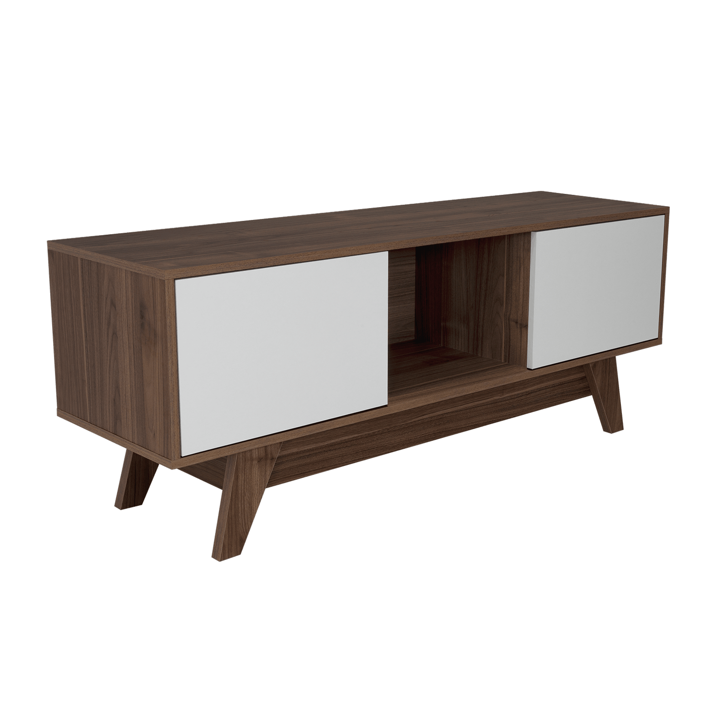 Rack Para Tv 55'' Romero Finlandek Gales Blanco