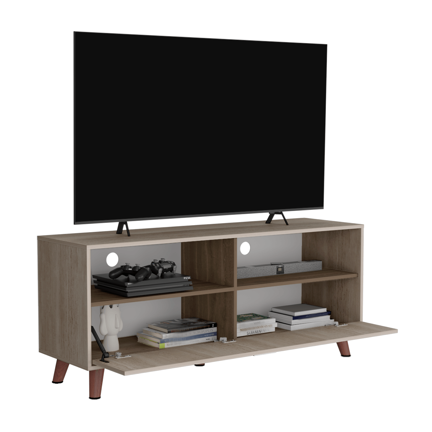 Rack Tv Patrick 59X139X40 Rta Tivoli + Milan