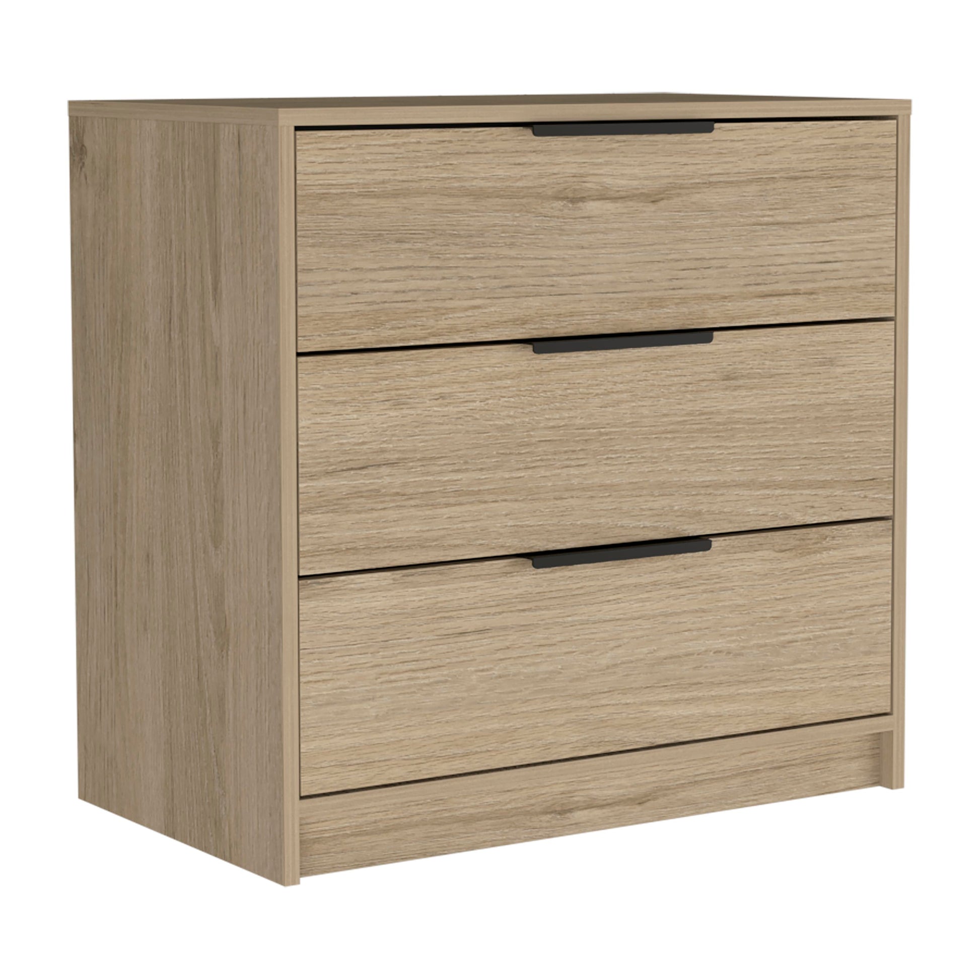Comoda 3 Cajones Kaia Rta Rovere + Blanco
