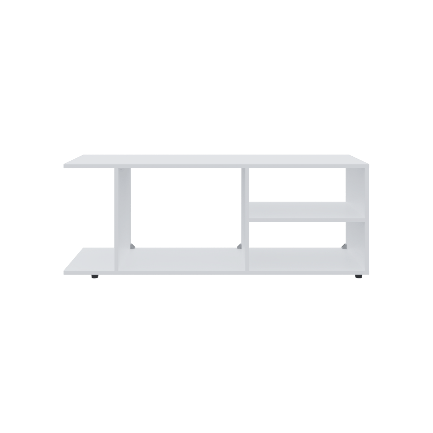Rack De Tv 50'' Goodwood 45X120X34 Rta Blanco Zf