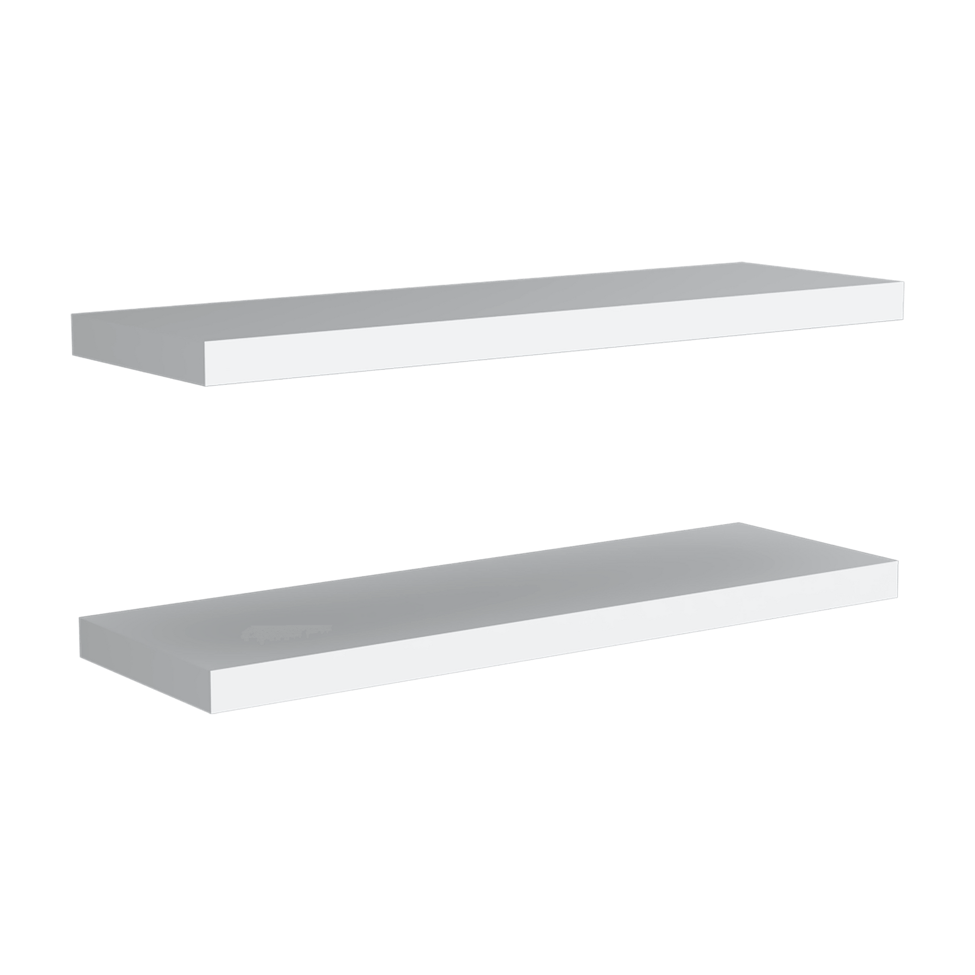 Repisa Flotante 3X80X24 Rta Blanco Zf