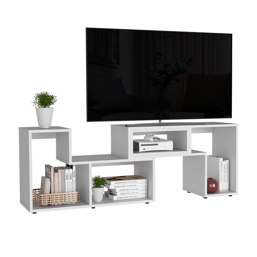 Rack Tv Extensible Beijing Rta Blanco