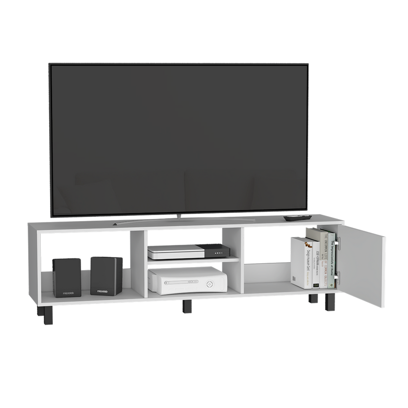 Rack Para Tv 70'' Tunez Plus Finlandek Blanco