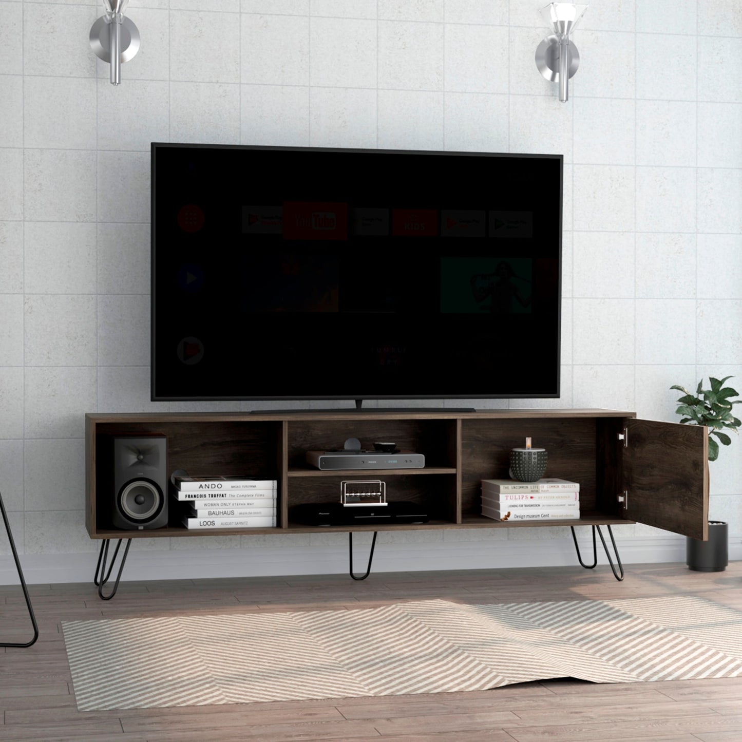 Mueble Para Tv 70'' Z 180 Andorra Bellota