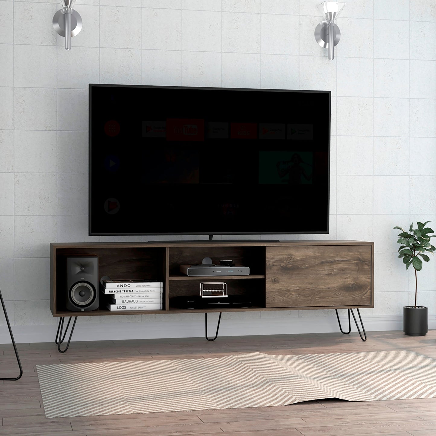 Mueble Para Tv 70'' Z 180 Andorra Bellota