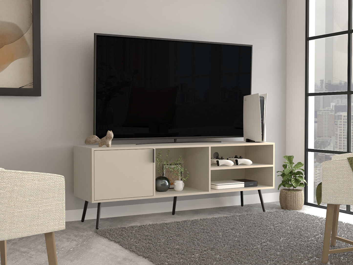 Rack Para Tv 65'' Vulcan 58X160 Rta Capri
