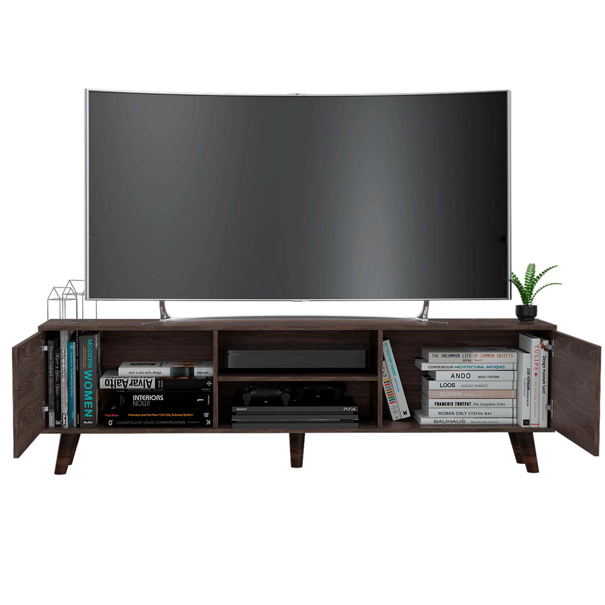 Rack Para Tv 80'' Z 180 2P Rta Milan