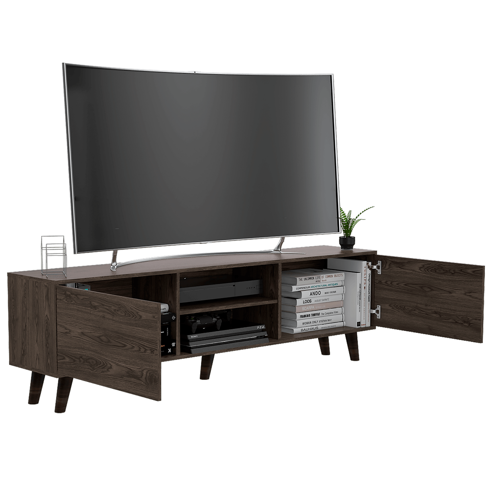 Rack Para Tv 80'' Z 180 2P Rta Milan