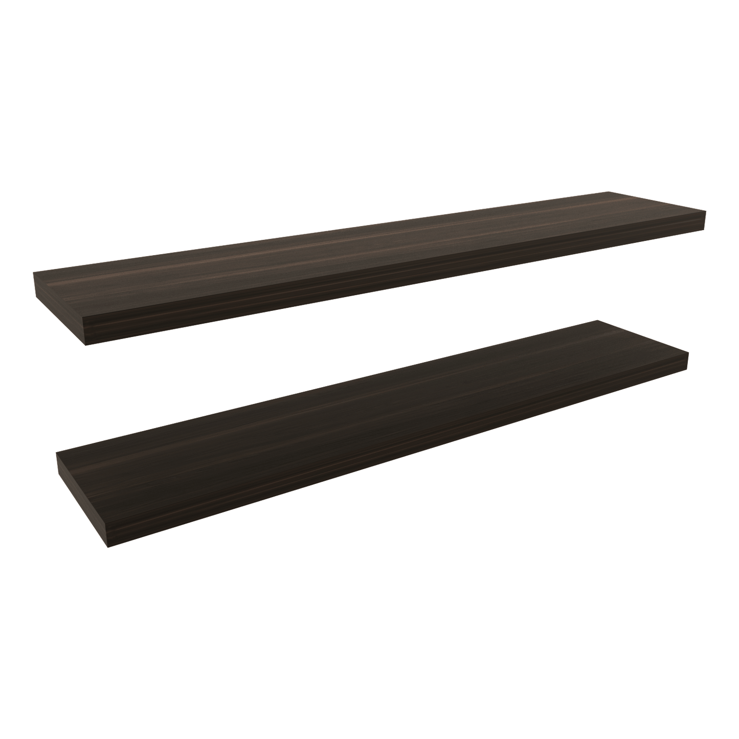 Repisa Flotante 120 X 25 Rta Habano