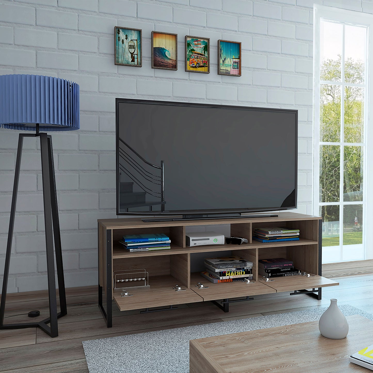Rack Para Tv Magnum Miel