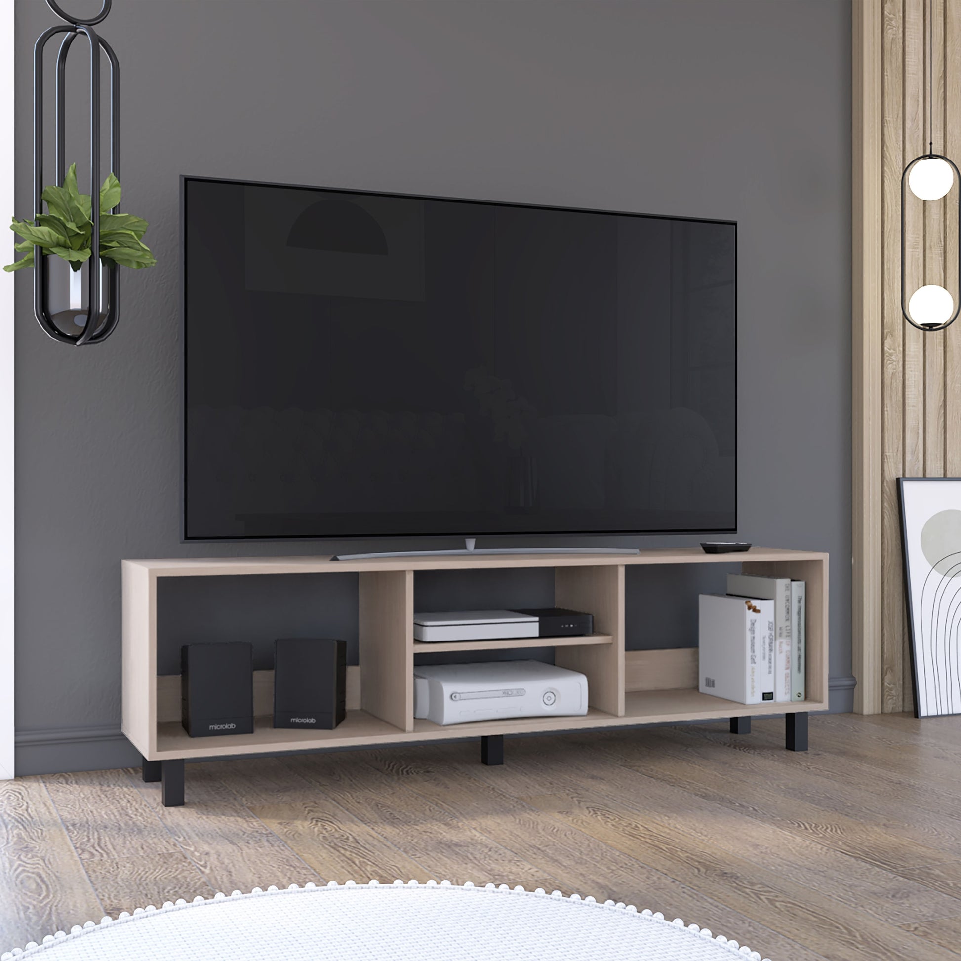 Rack Para Tv 70'' Tunez 160 Rta Nacar