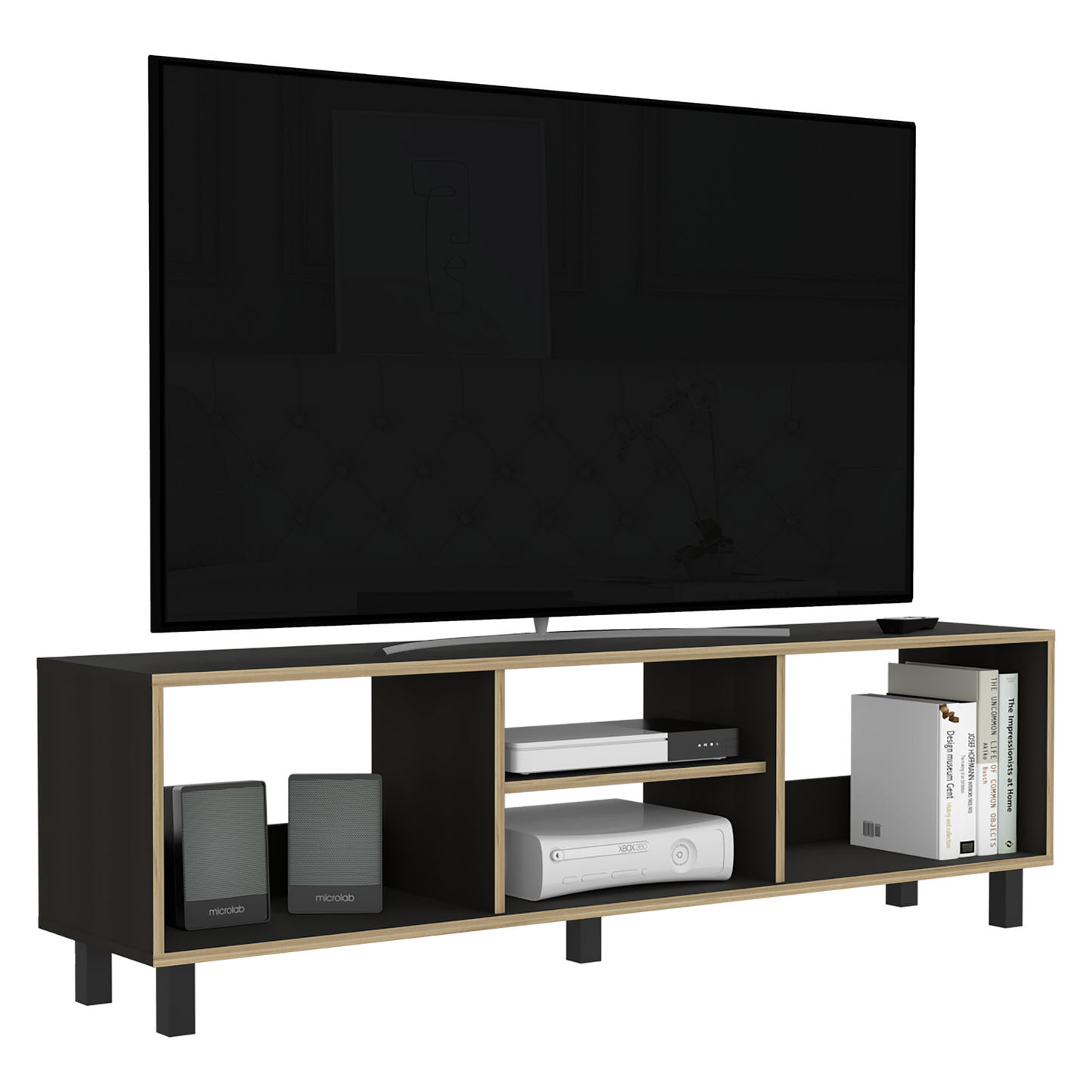 Rack Para Tv Tunez 160 Rta Wengue