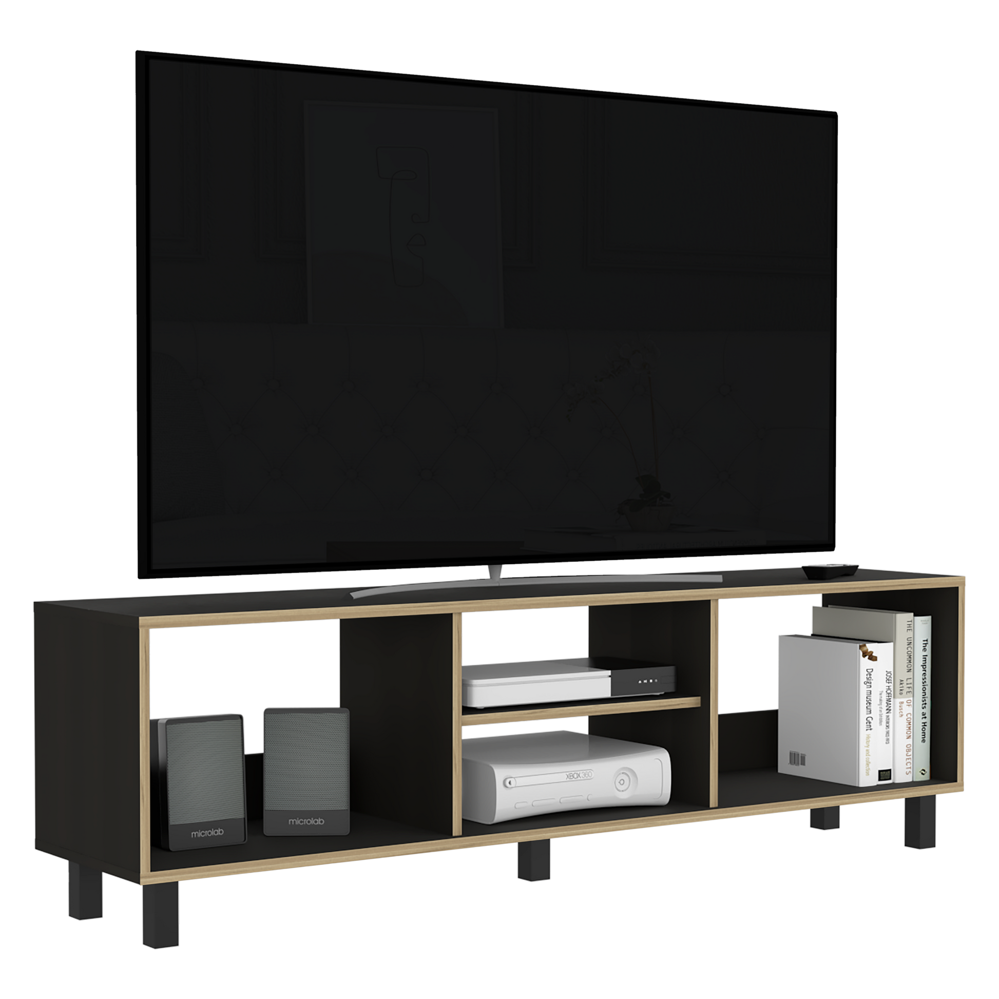 Rack Para Tv Tunez 160 Rta Wengue