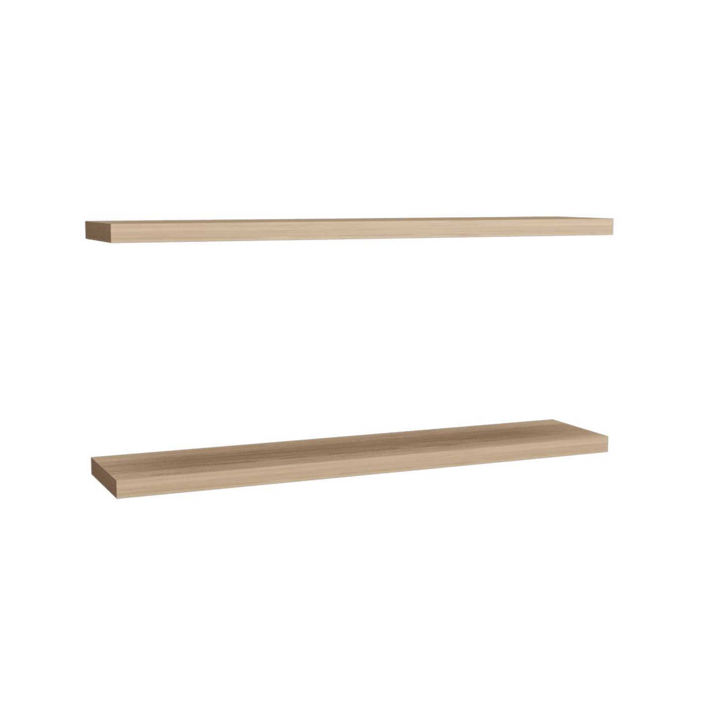 Repisa Flotante 3X120X25 Rta Rovere X2Un Zf