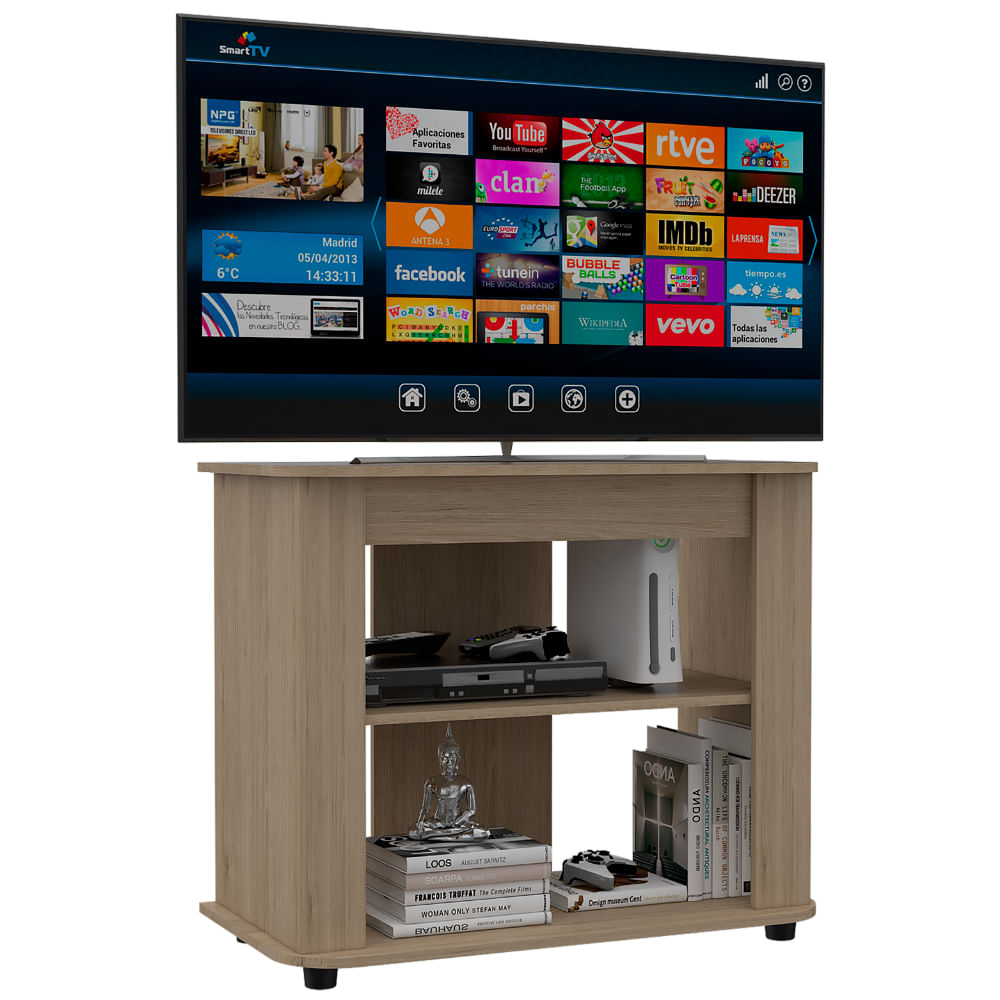 Rack Para Tv Maori Rovere