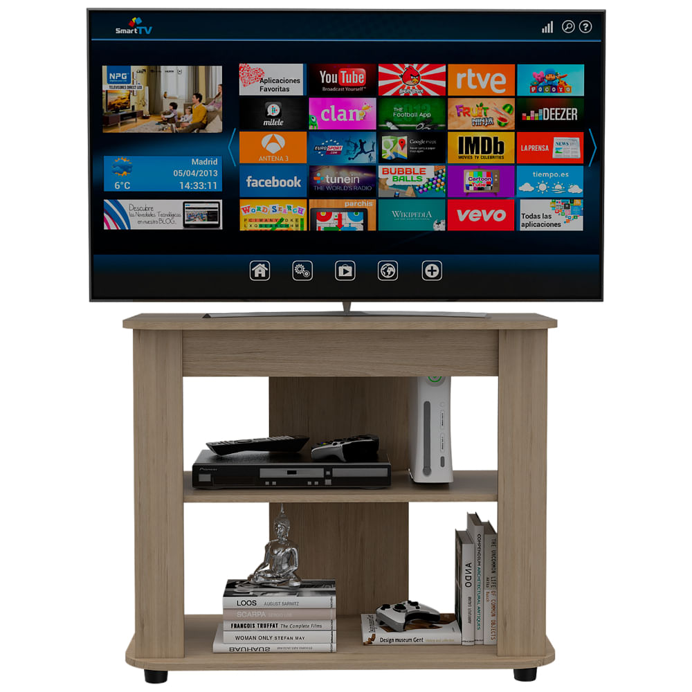 Rack Para Tv Maori Rovere