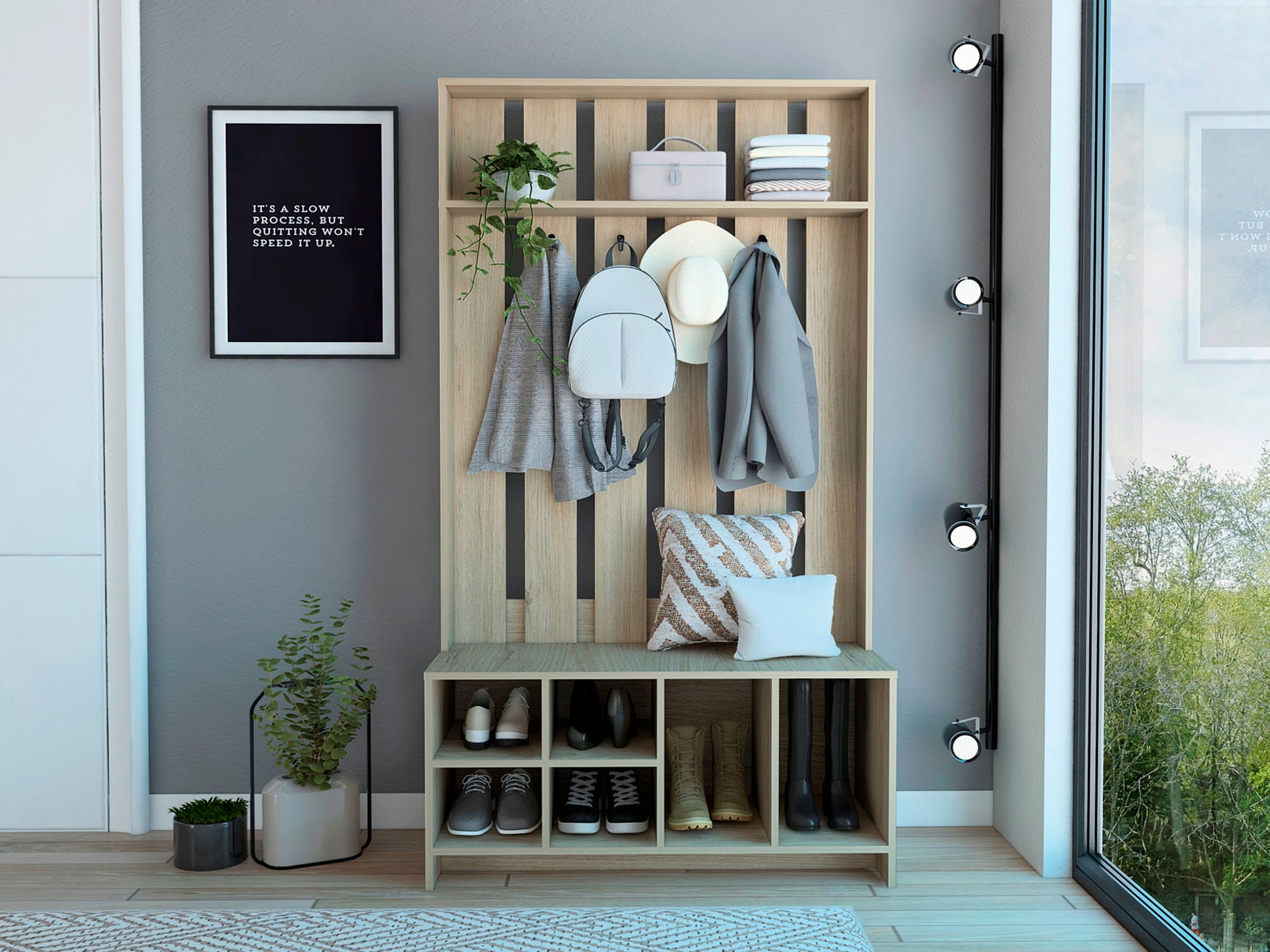 Mueble Recibidor Beijing Rta Rovere