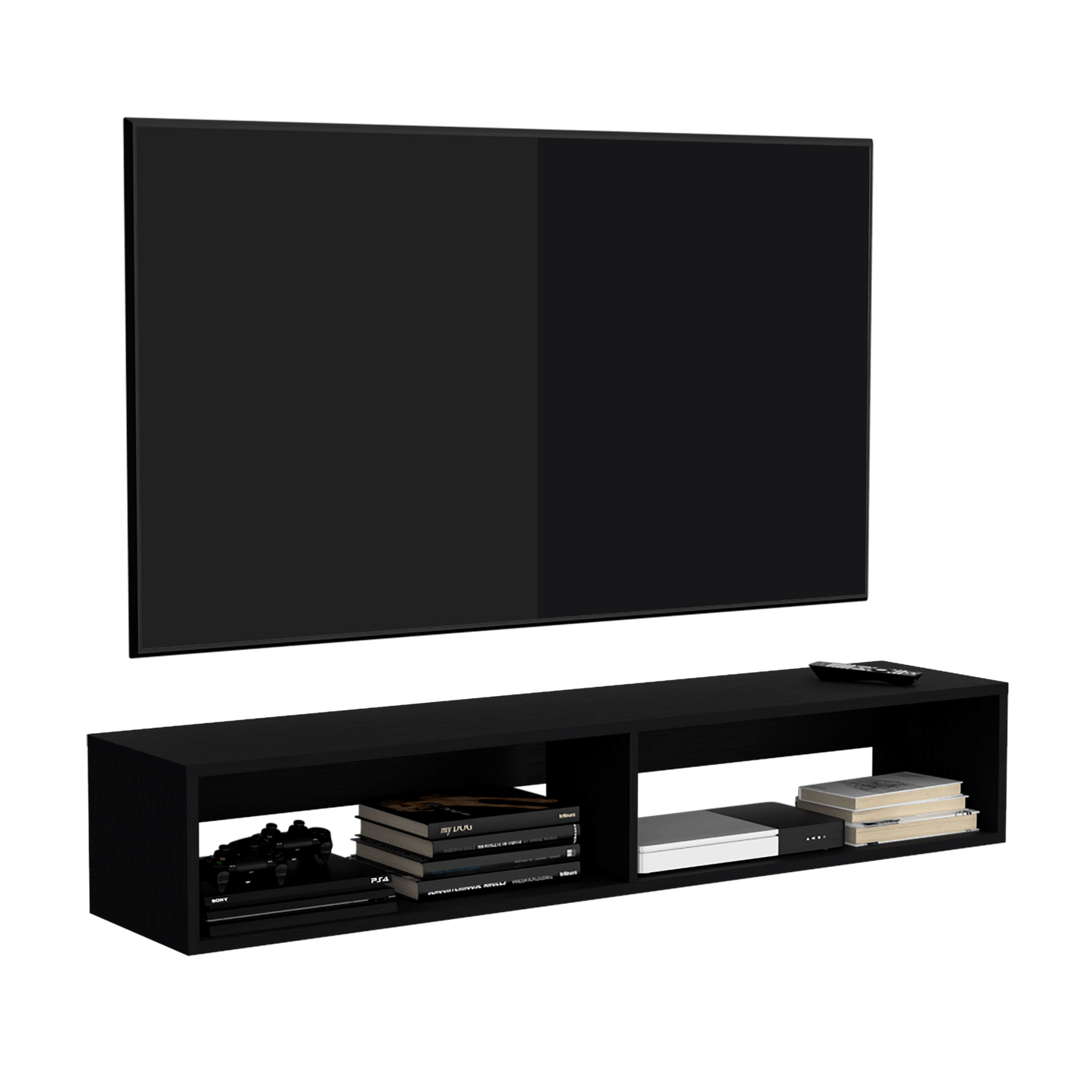 Rack Tv 65'' Flotante 26X150 Rta Wengue