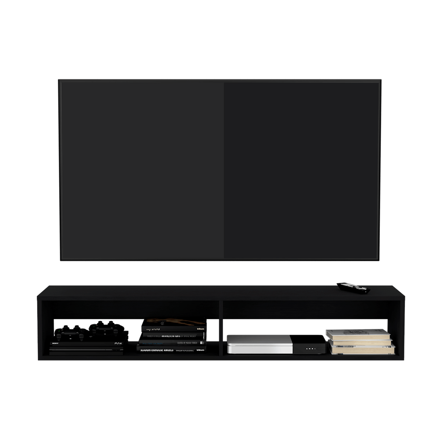Rack Tv 65'' Flotante 26X150 Rta Wengue