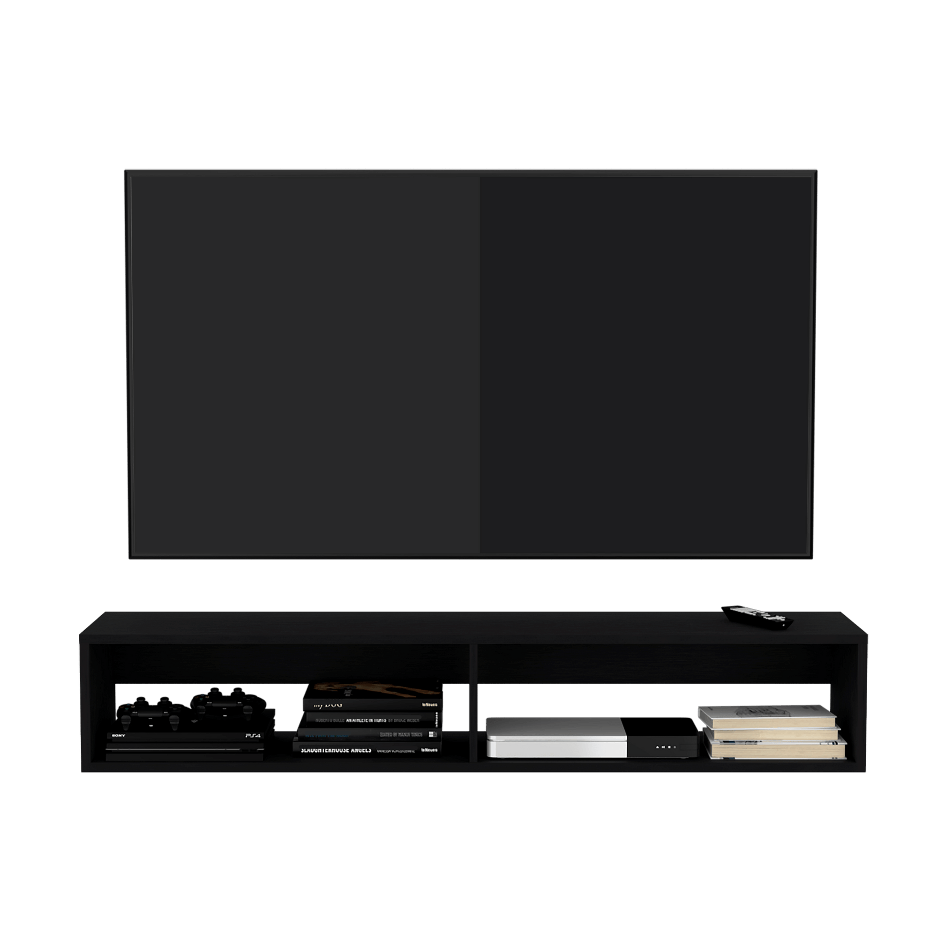 Rack Tv 65'' Flotante 26X150 Rta Wengue