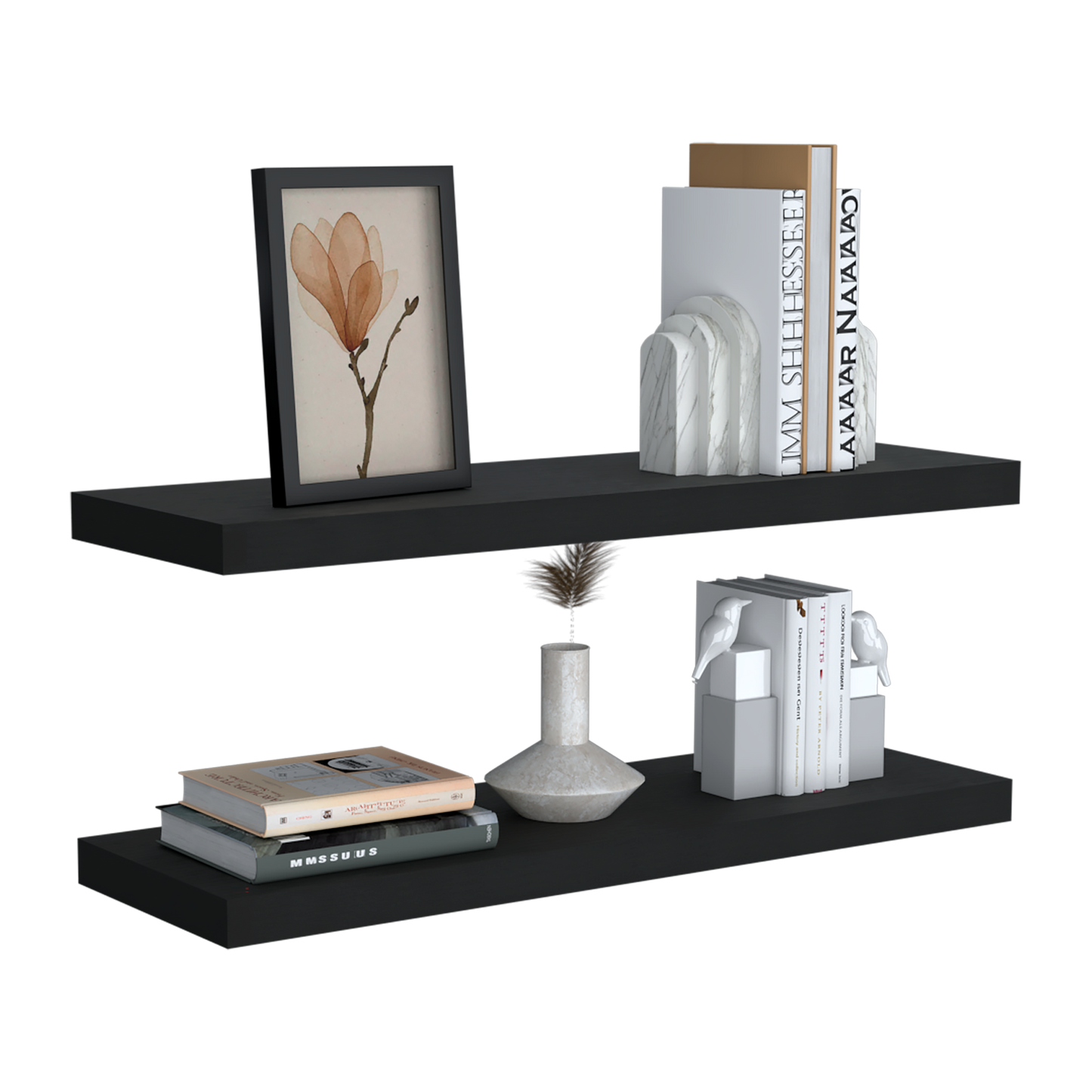 Repisa Flotante 3X80X24 Rta Wengue Zf