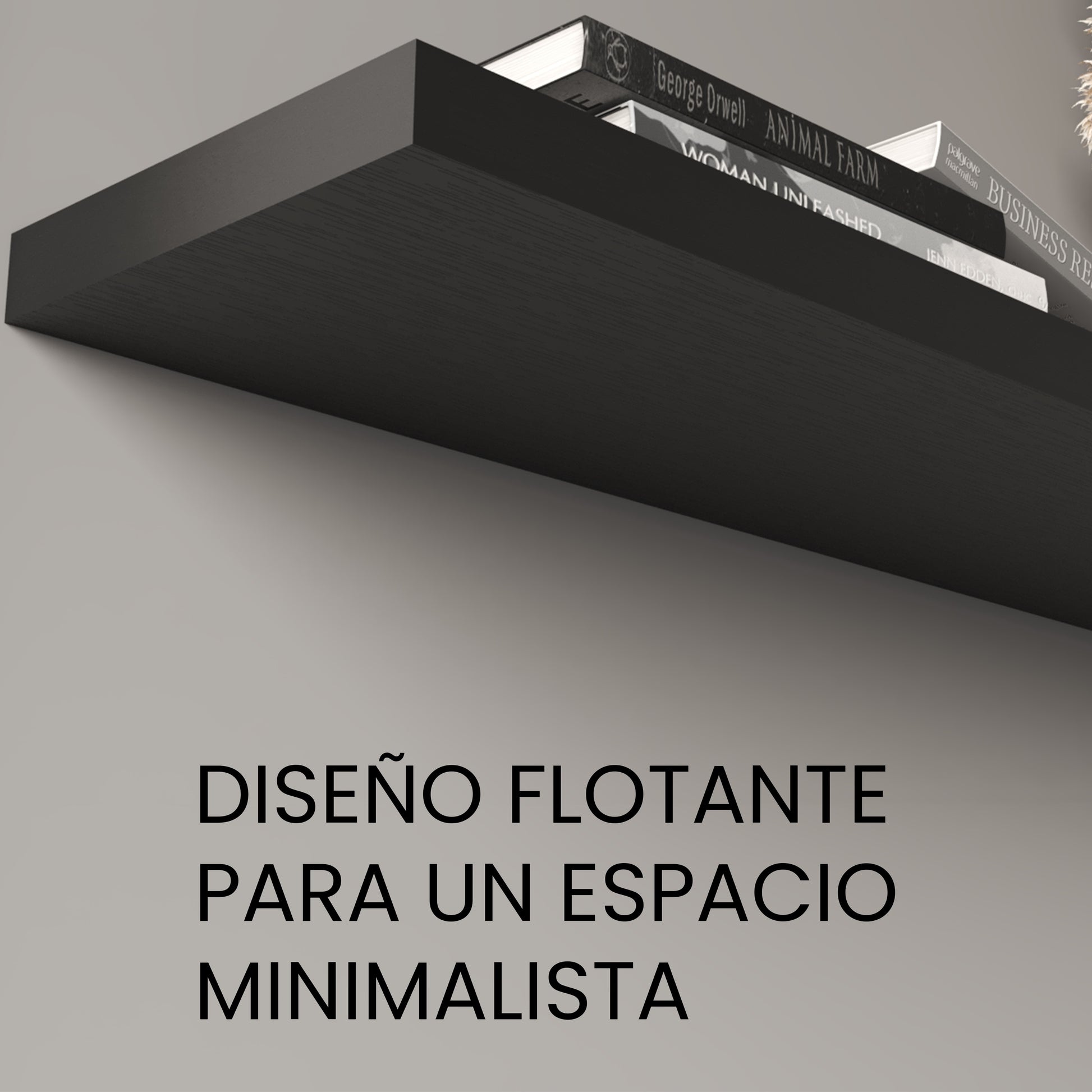 Repisa Flotante 120 X 25 Rta Wengue