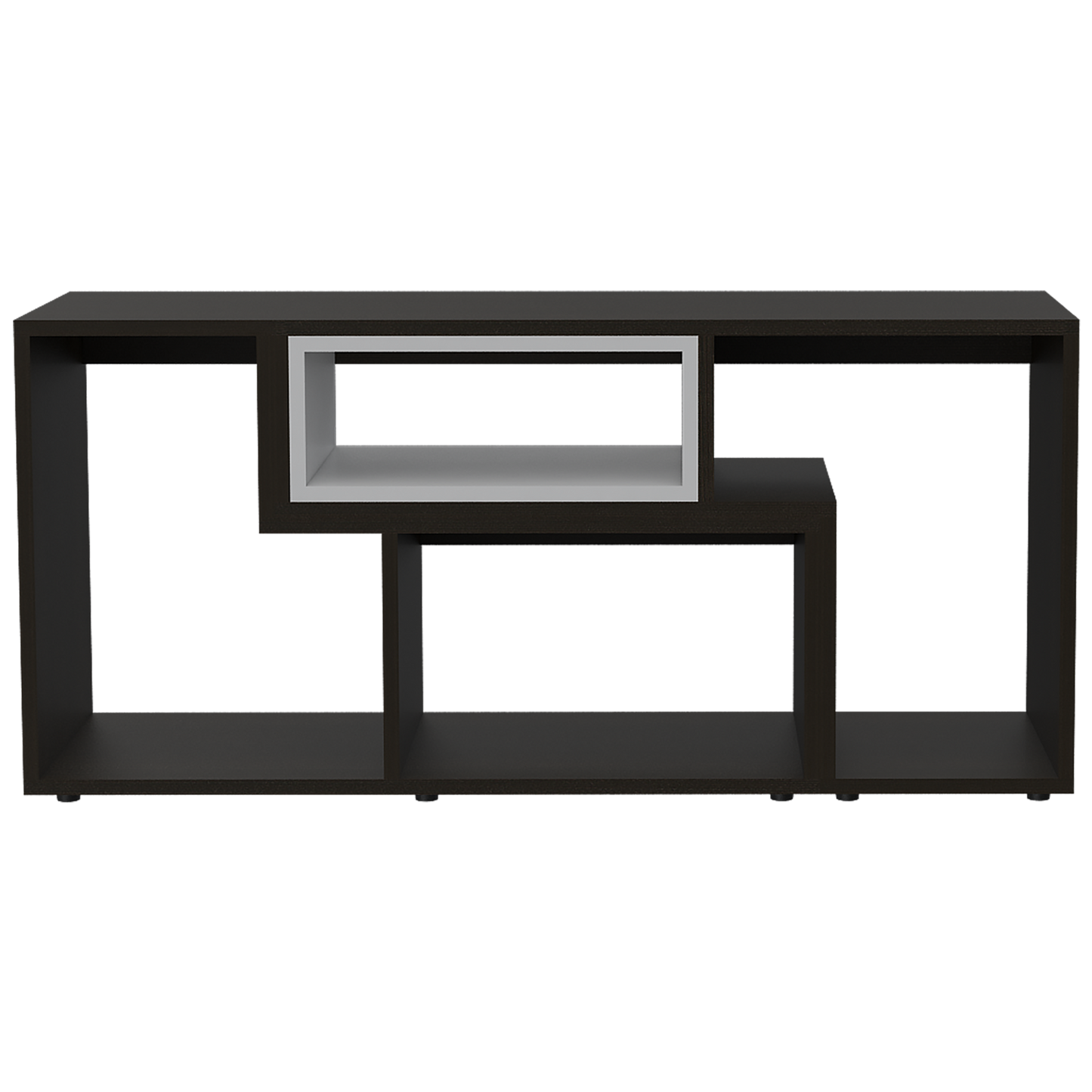 Rack Tv Extensible Zembrano Rta Wengue + Blanco