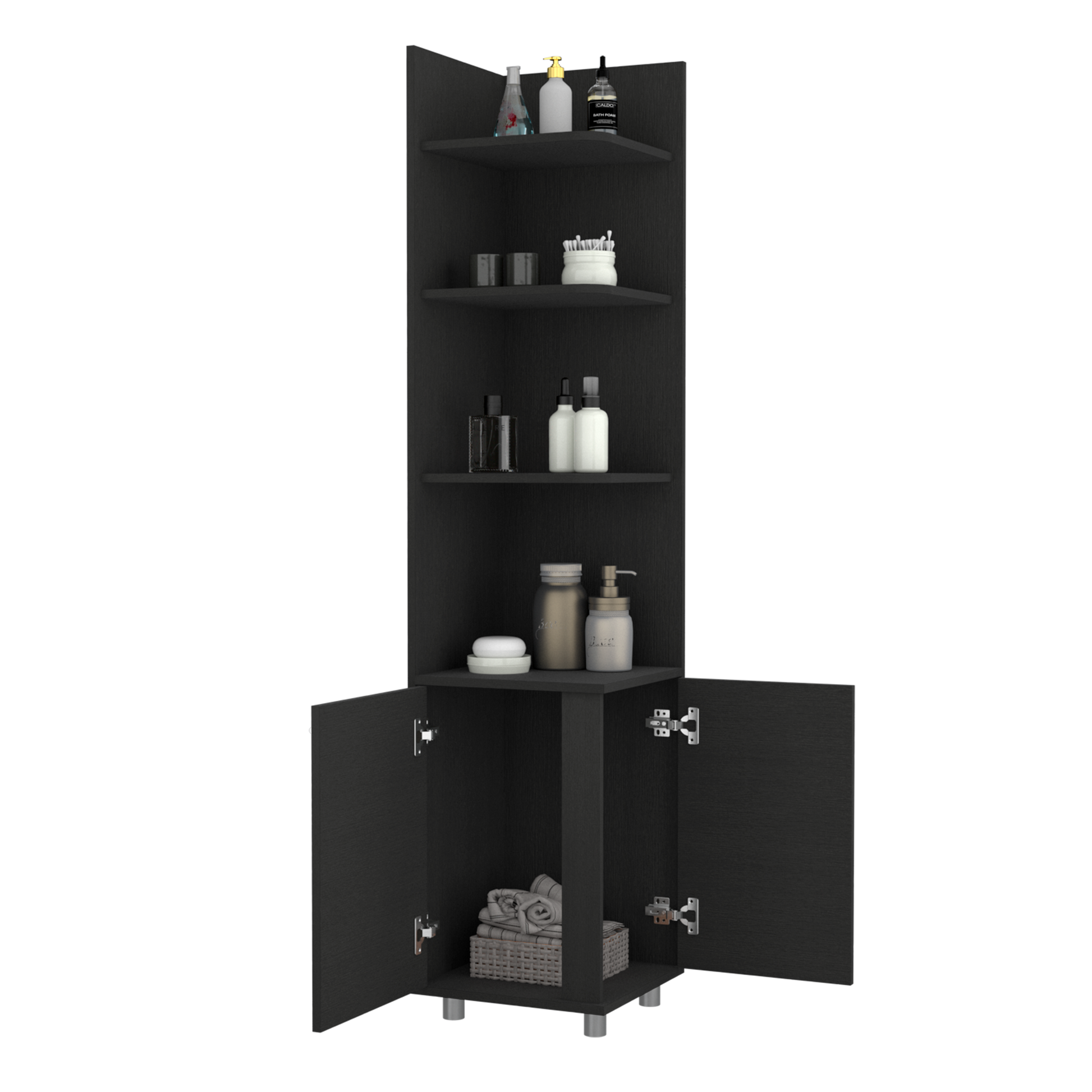 Rack De Baño Esquinero Hd Rta Wengue