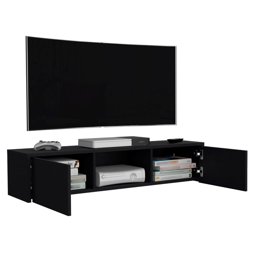 Repisa De Tv Glen 125 Rta Wengue