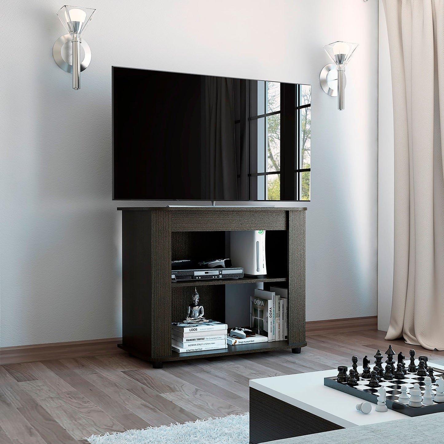 Rack Para Tv Maori Rta Wengue